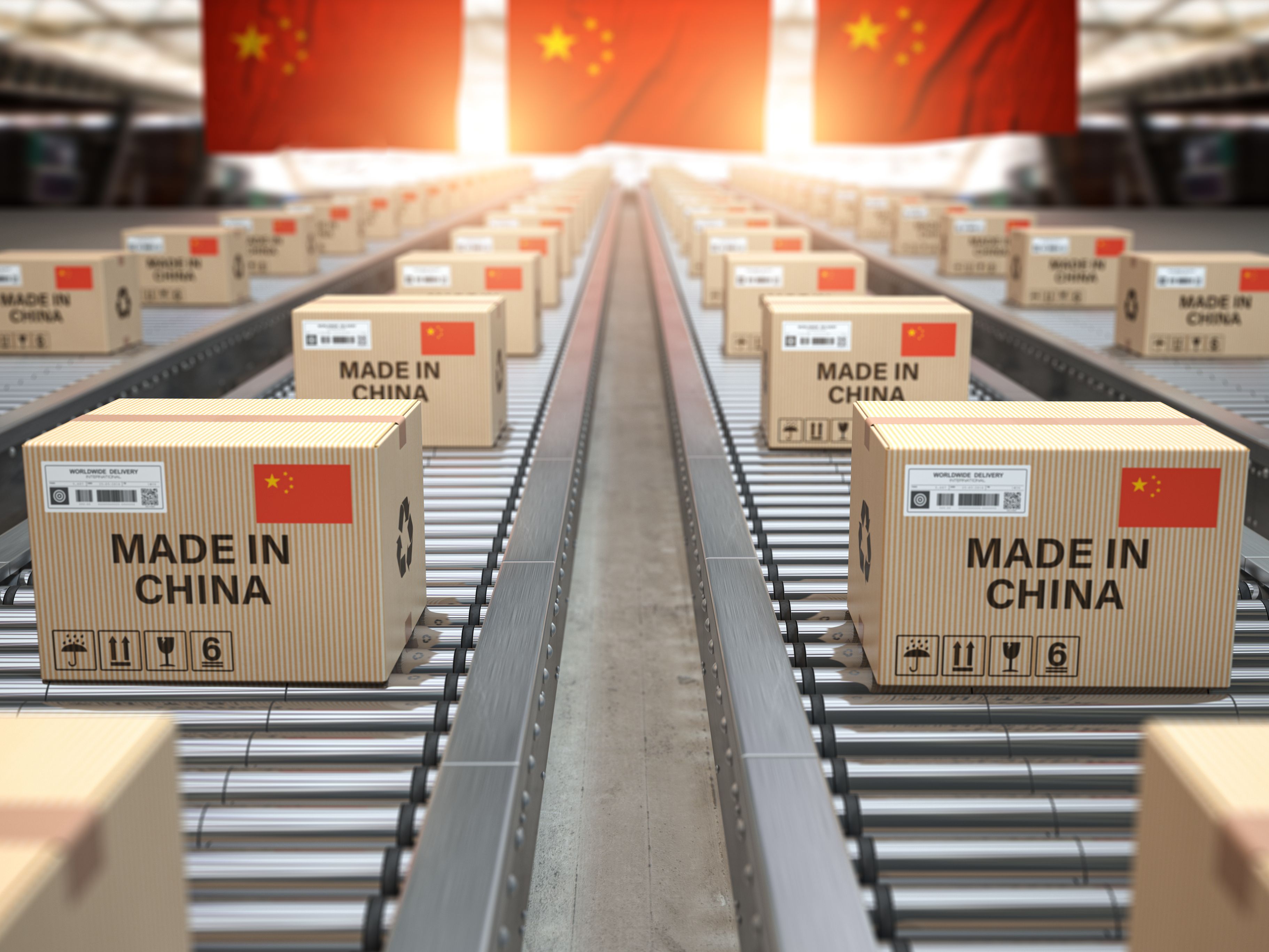 China flutet Europa mit einem 