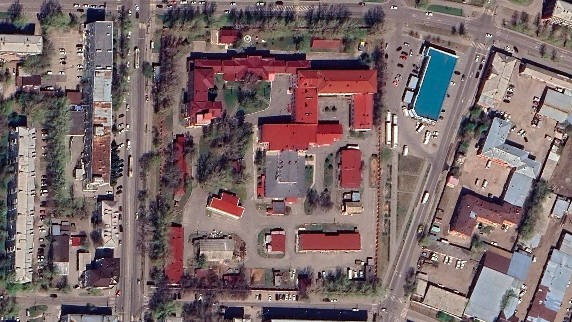 A satellite image shows the Anti-Plague Institute of Siberia and the Far East in Irkutsk, Russia, May 8, 2025. An employee of the institute, Darya Shipilova, 28, was named by Russian media as the laboratory worker who, according to authorities, died from pneumonia of an as-yet unestablished origin on October 2, 2026, prompting authorities to quarantine about 200 people and causing public health fears on social media. Google/Airbus/Handout via REUTERS  THIS IMAGE HAS BEEN SUPPLIED BY A THIRD PARTY. NO RESALES. NO ARCHIVES. MANDATORY CREDIT.