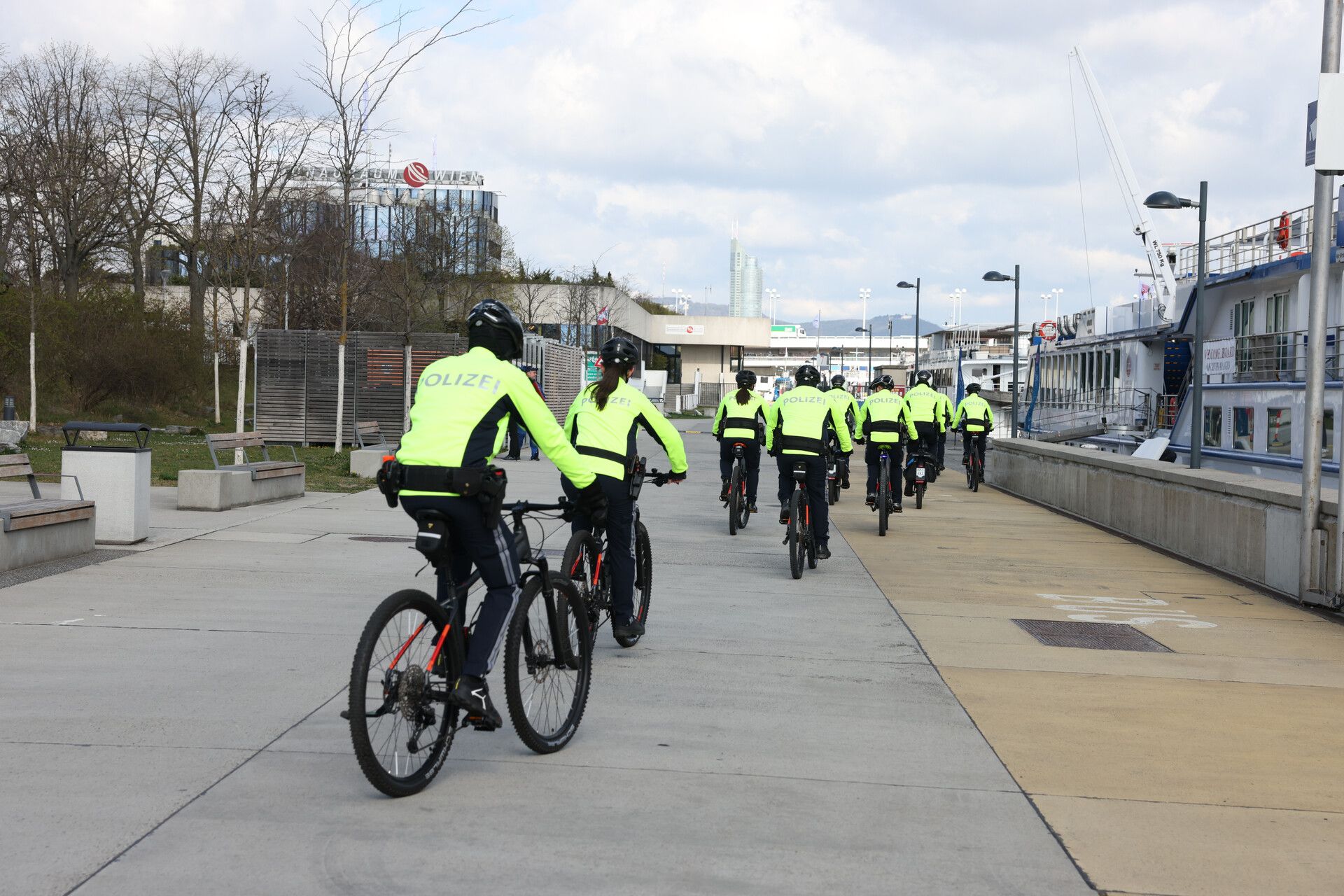 Beamte des uniformierten Fahrraddienstes (uFD) führte einen landesweiten Verkehrsschwerpunkt durch. Symbolbild. 