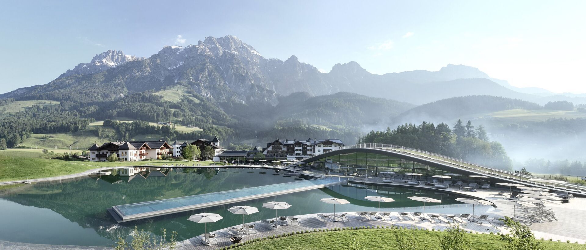 Das Hotel Krallerhof in Leogang warnt derzeit alle Gäste.