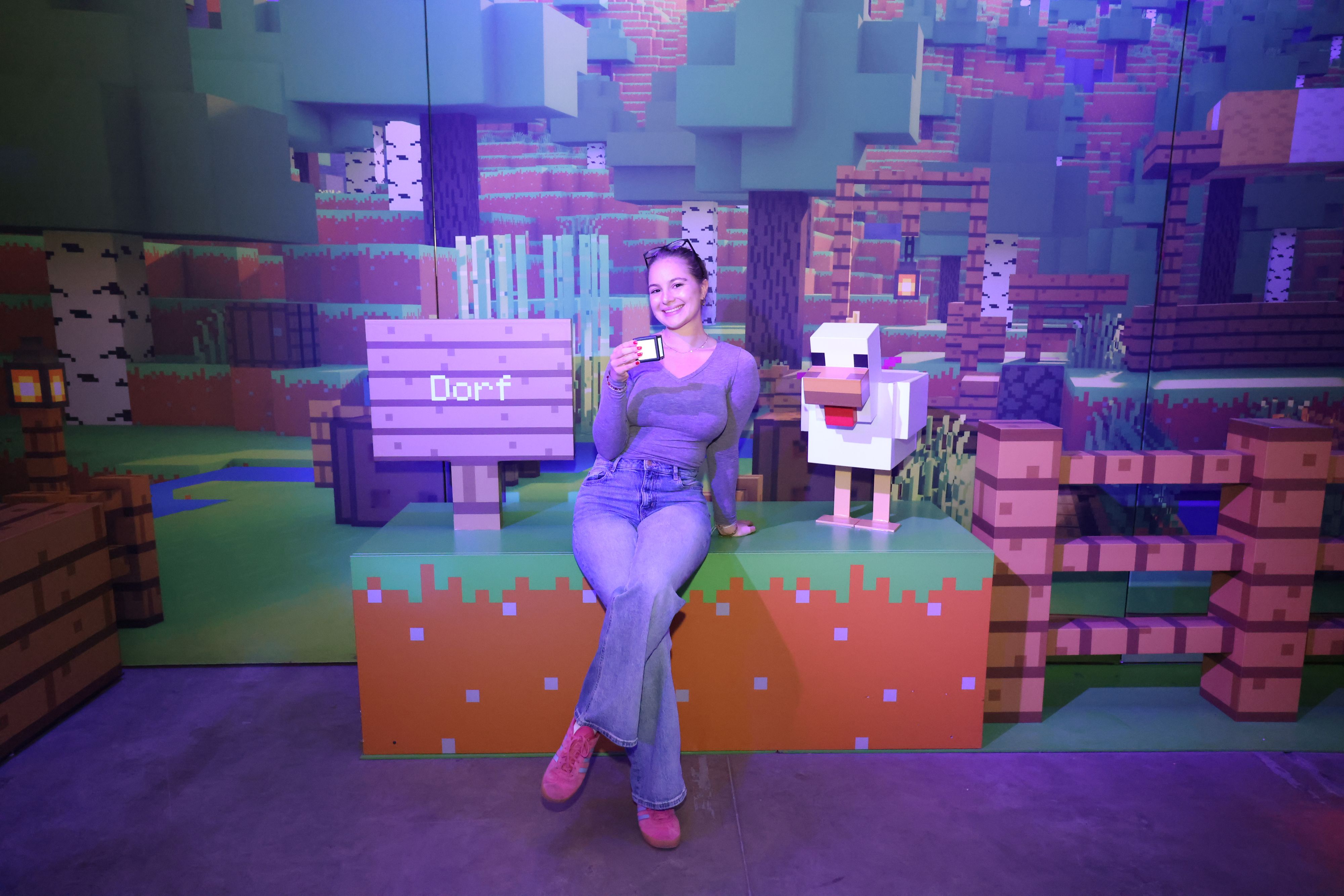Das Ziel der Minecraft-Experience: Sein Dorf und dessen Bewohner vor dem bösen 