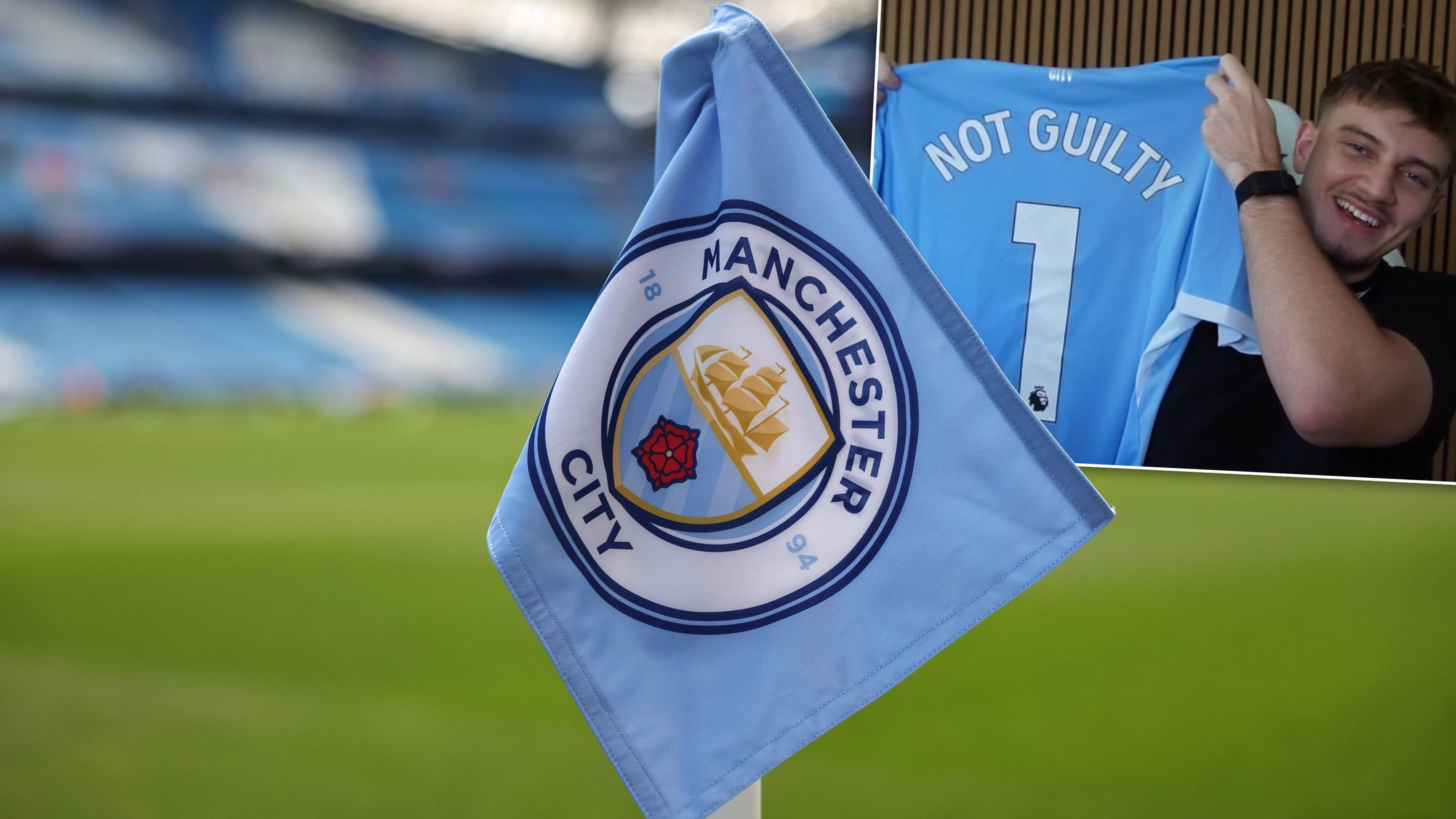 114 Mal schuldig! ManCity verkauft "Unschuldig"-Trikot