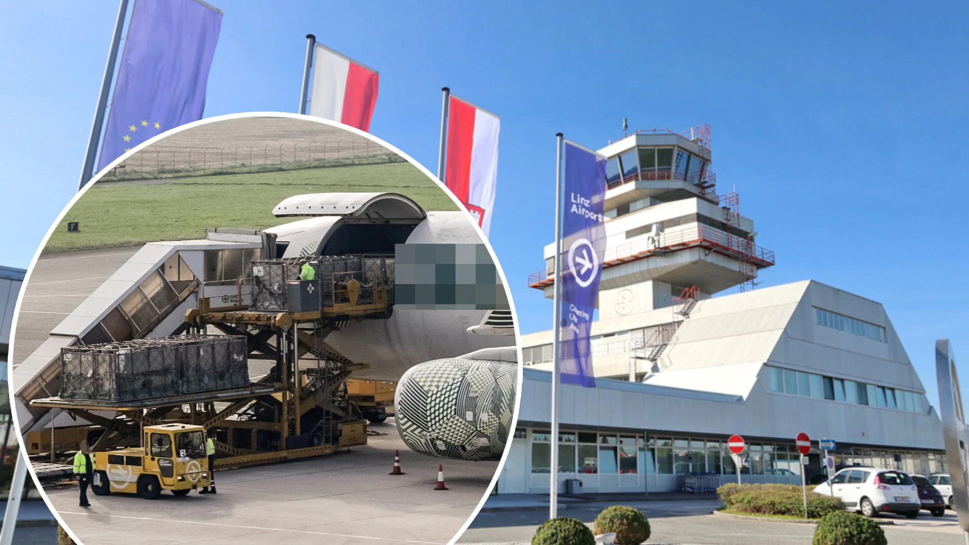 Tiertransporte vom Linzer Flughafen aus sorgen für Aufregung.