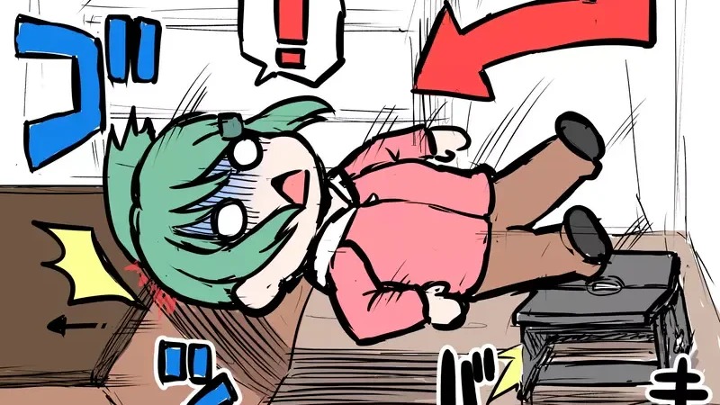 Er zeichnete seinen Unfall als Manga. Auch eine Art, den Schock zu verarbeiten.