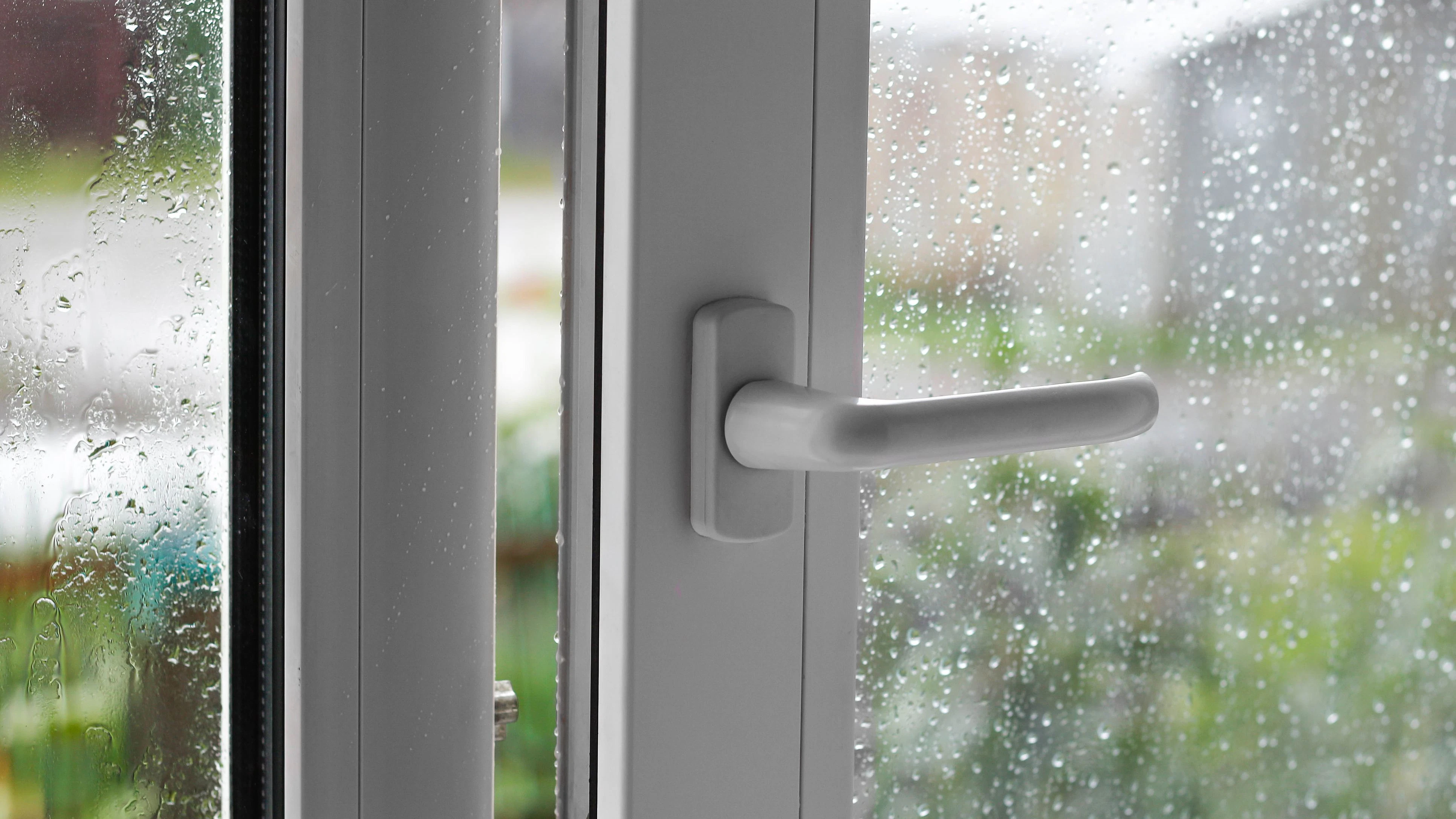 Lüften bei Regen