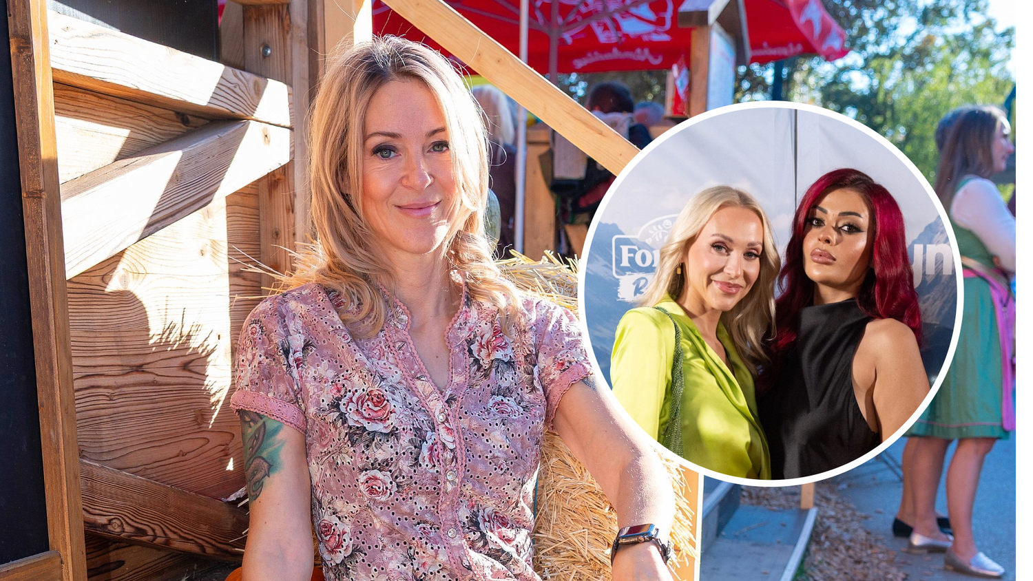 Simone Lugner und Elsa halten wohl wenig voneinander