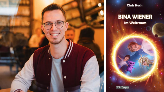 Kinderbuchautor Chris Koch wird bei der Buchmesse in Tulln ausstellen.