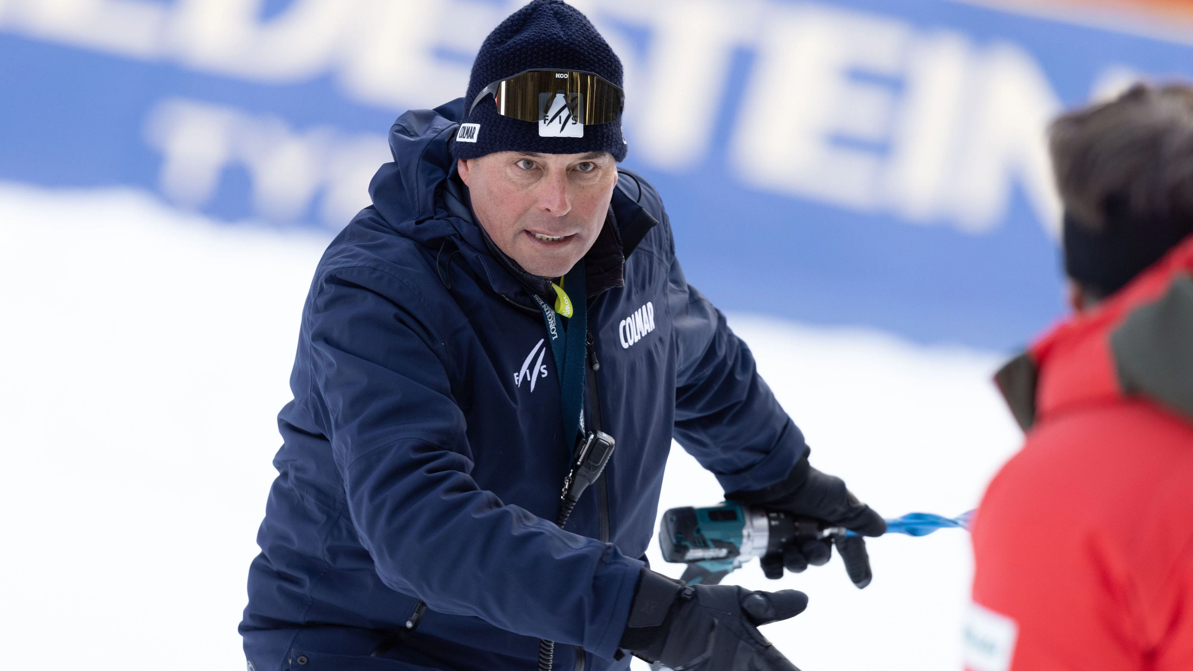 FIS-Mann Markus Waldner. 