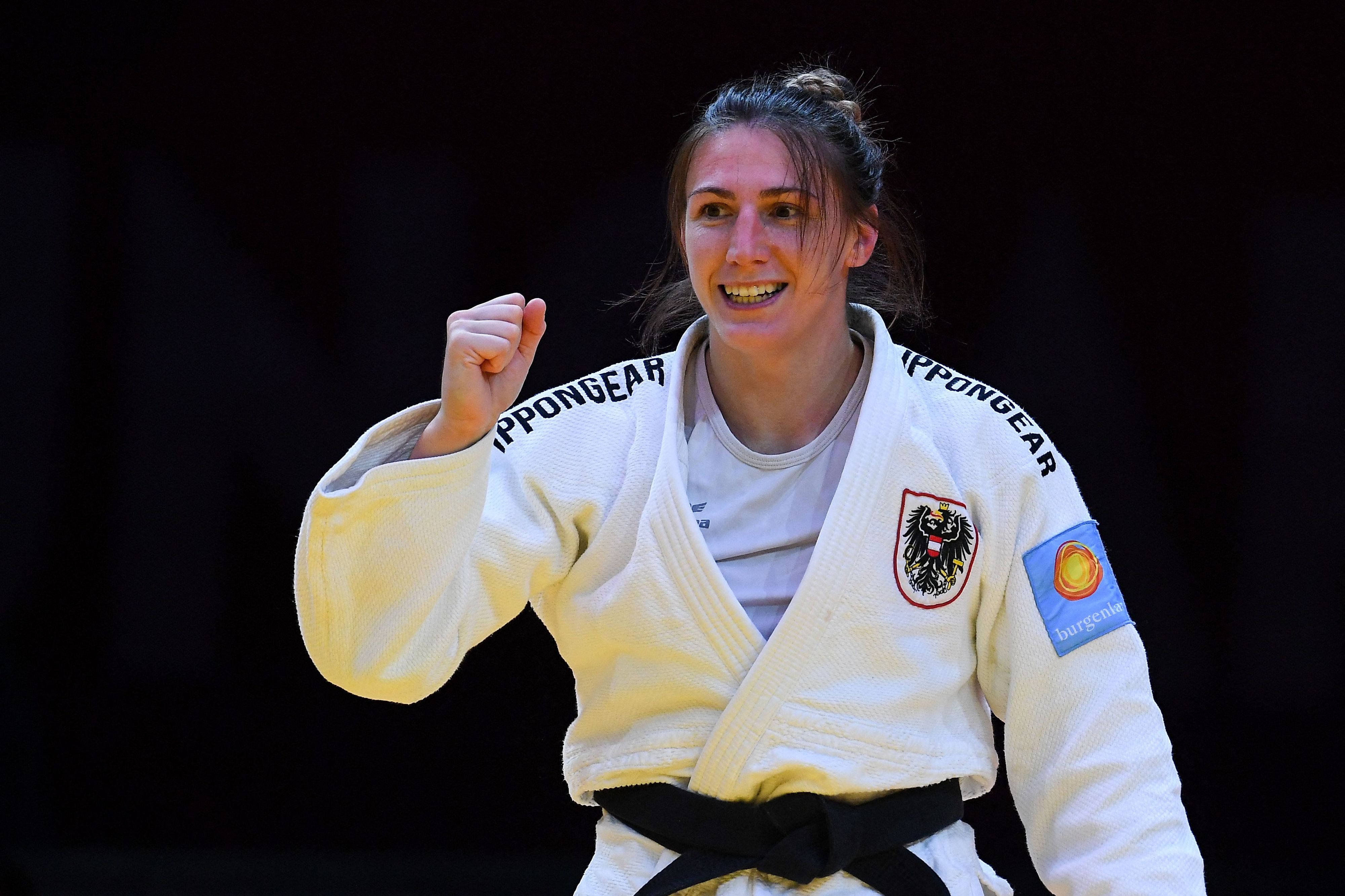 Österreichs Judo-Ass Michaela Polleres. 