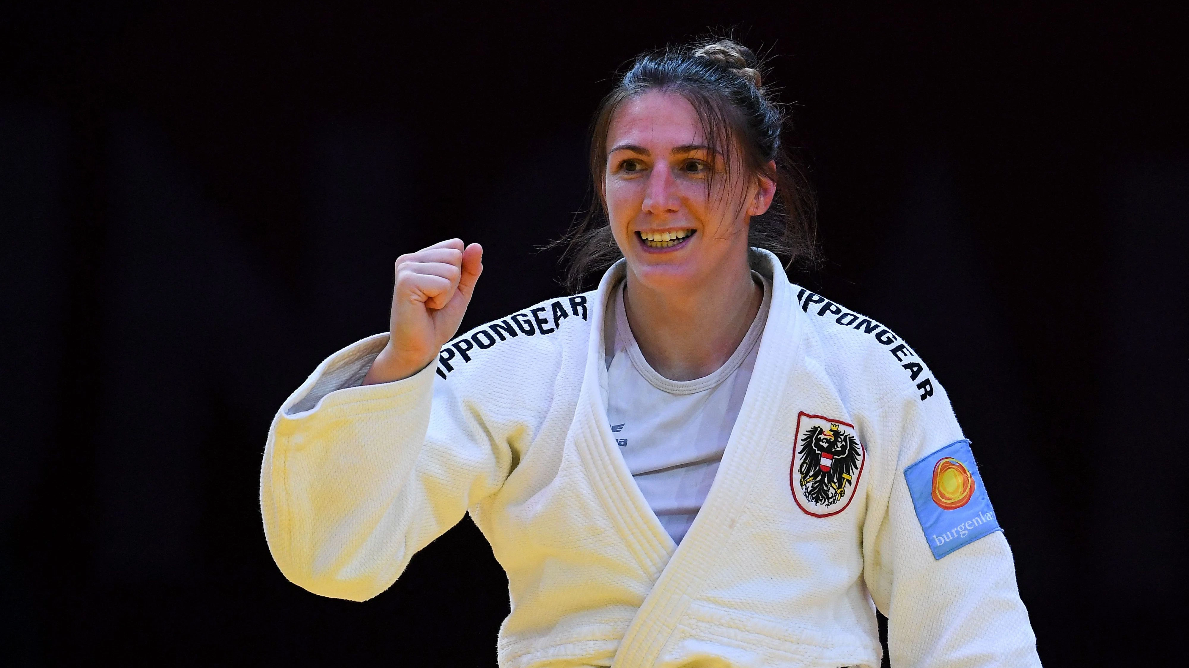 Österreichs Judo-Ass Michaela Polleres. 