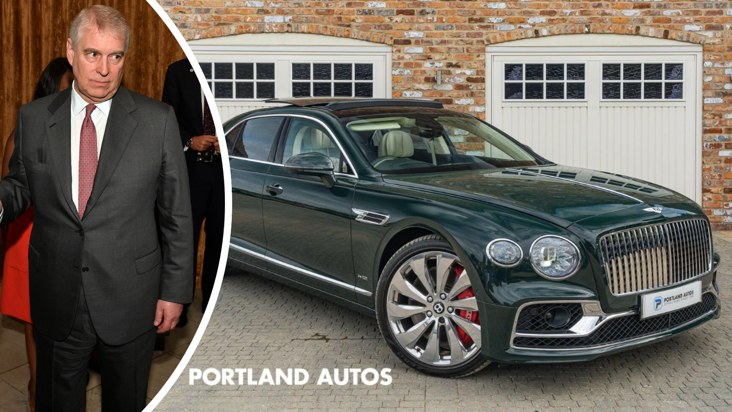 Prinz Andrews Bentley steht zum Verkauf.