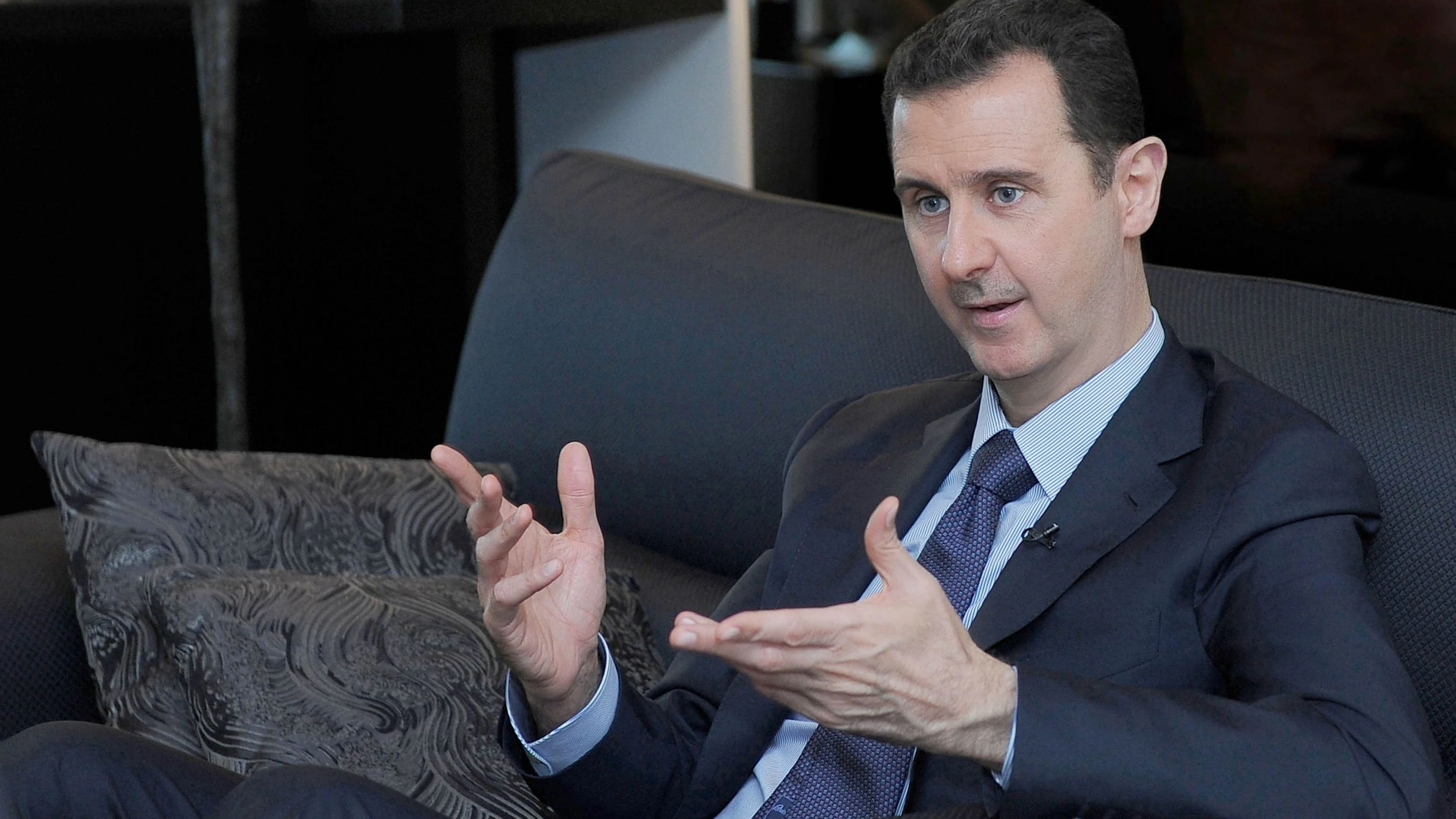August 2013: Syriens Präsident Baschar al-Assad dementiert im Gespräch mit russischen Reportern den Einsatz von Giftgas durch seine Armee.