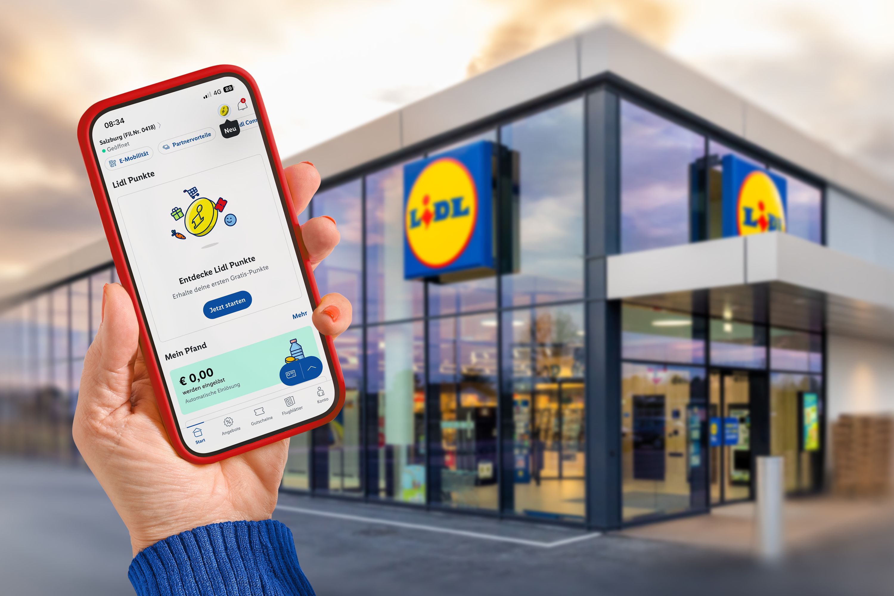 Ab sofort in der Lidl Plus App: Punkte sammeln und flexibel gegen mehr als 270 Belohnungen oder Rabatte eintauschen.