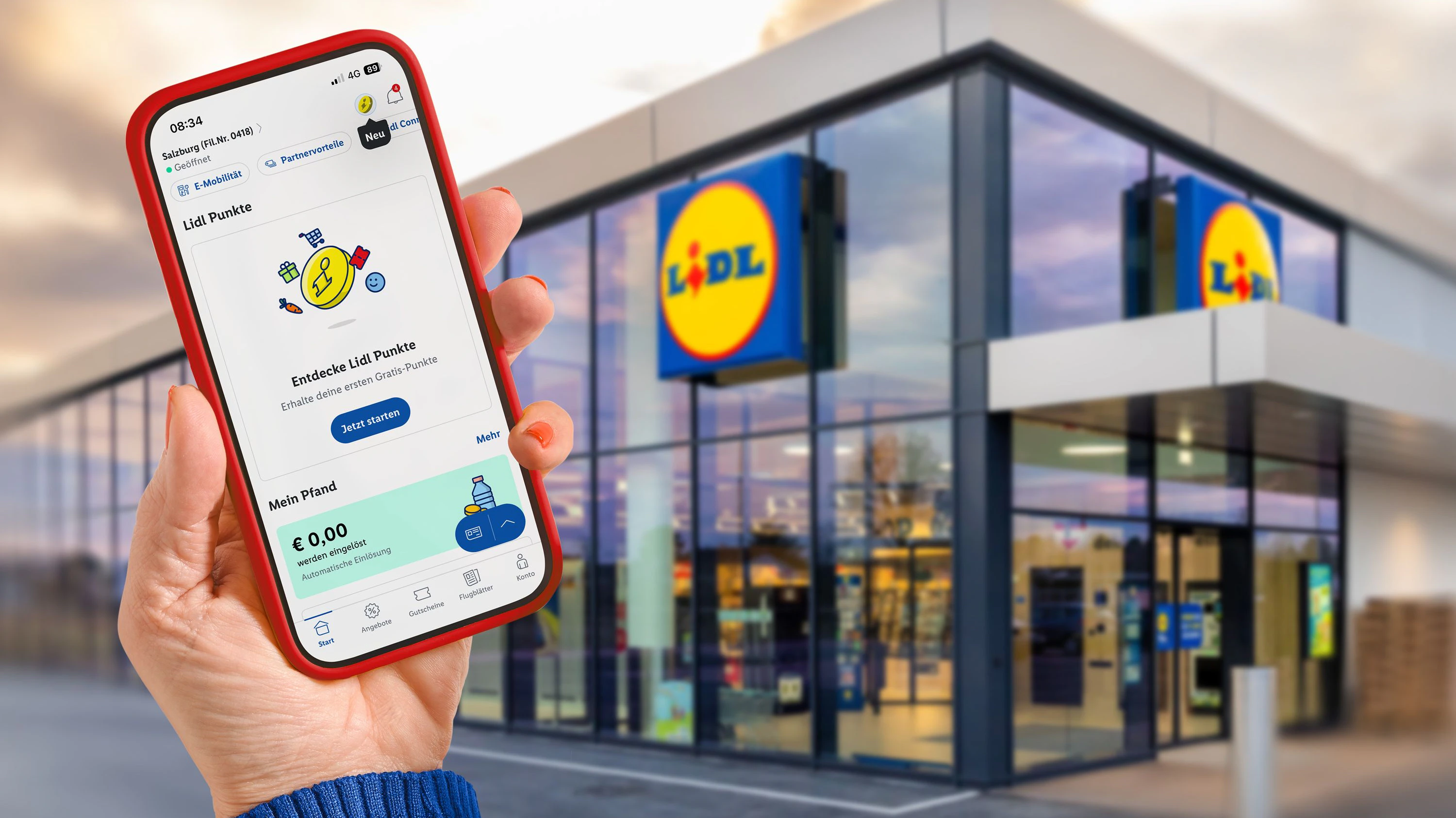 Ab sofort in der Lidl Plus App: Punkte sammeln und flexibel gegen mehr als 270 Belohnungen oder Rabatte eintauschen.