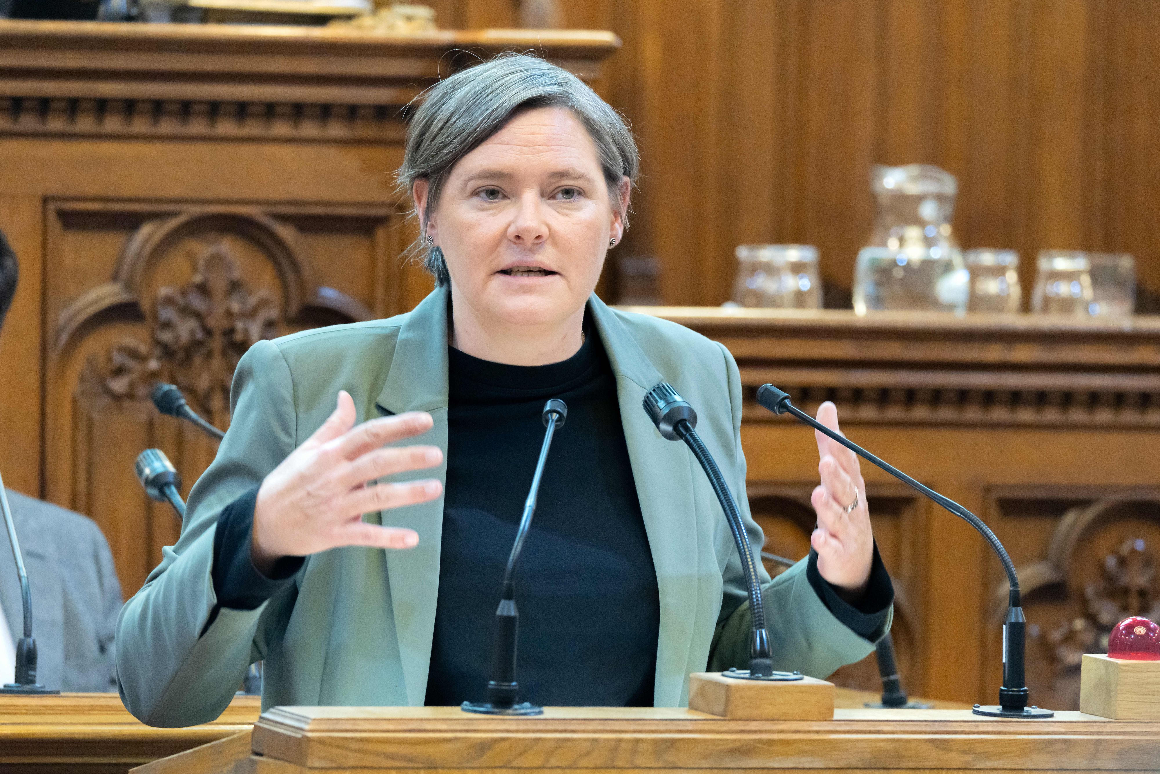 Gemeinderätin und Sozialsprecherin Stefanie Vasold (SP) weist Grünen-Kritik zurück. 