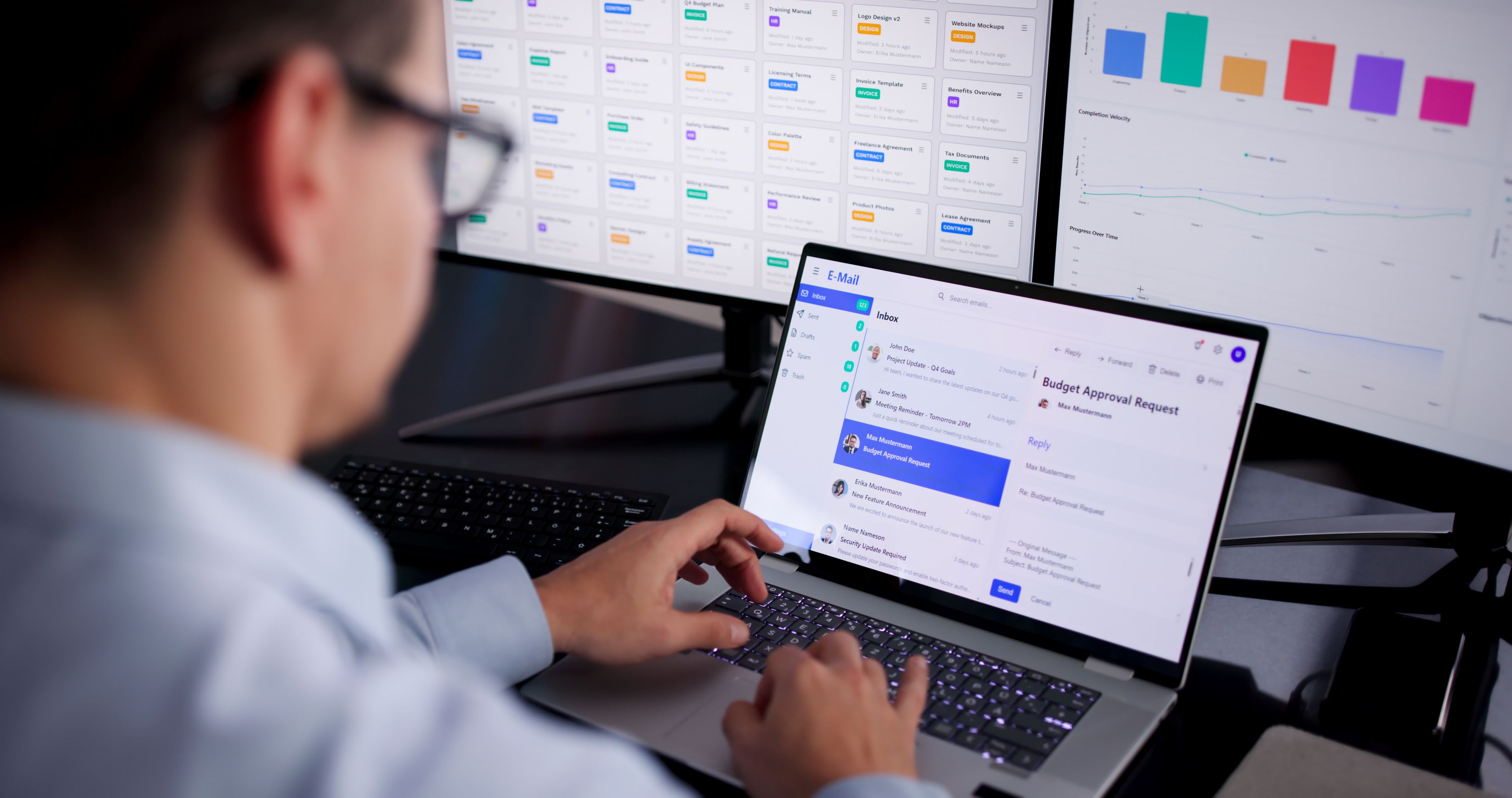 Die gesamte Kaufabwicklung erfolgte per E-Mail.