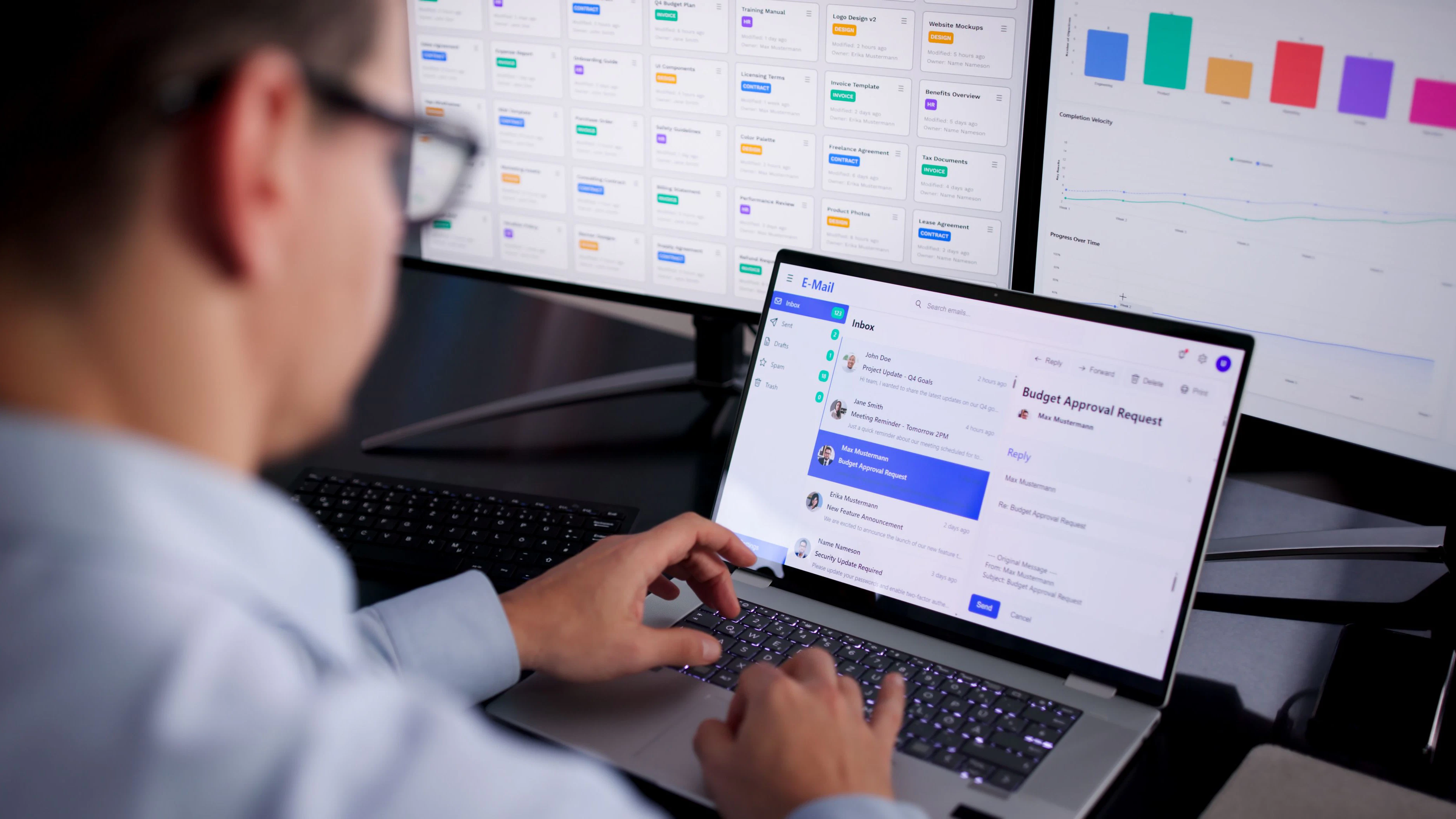 Die gesamte Kaufabwicklung erfolgte per E-Mail.
