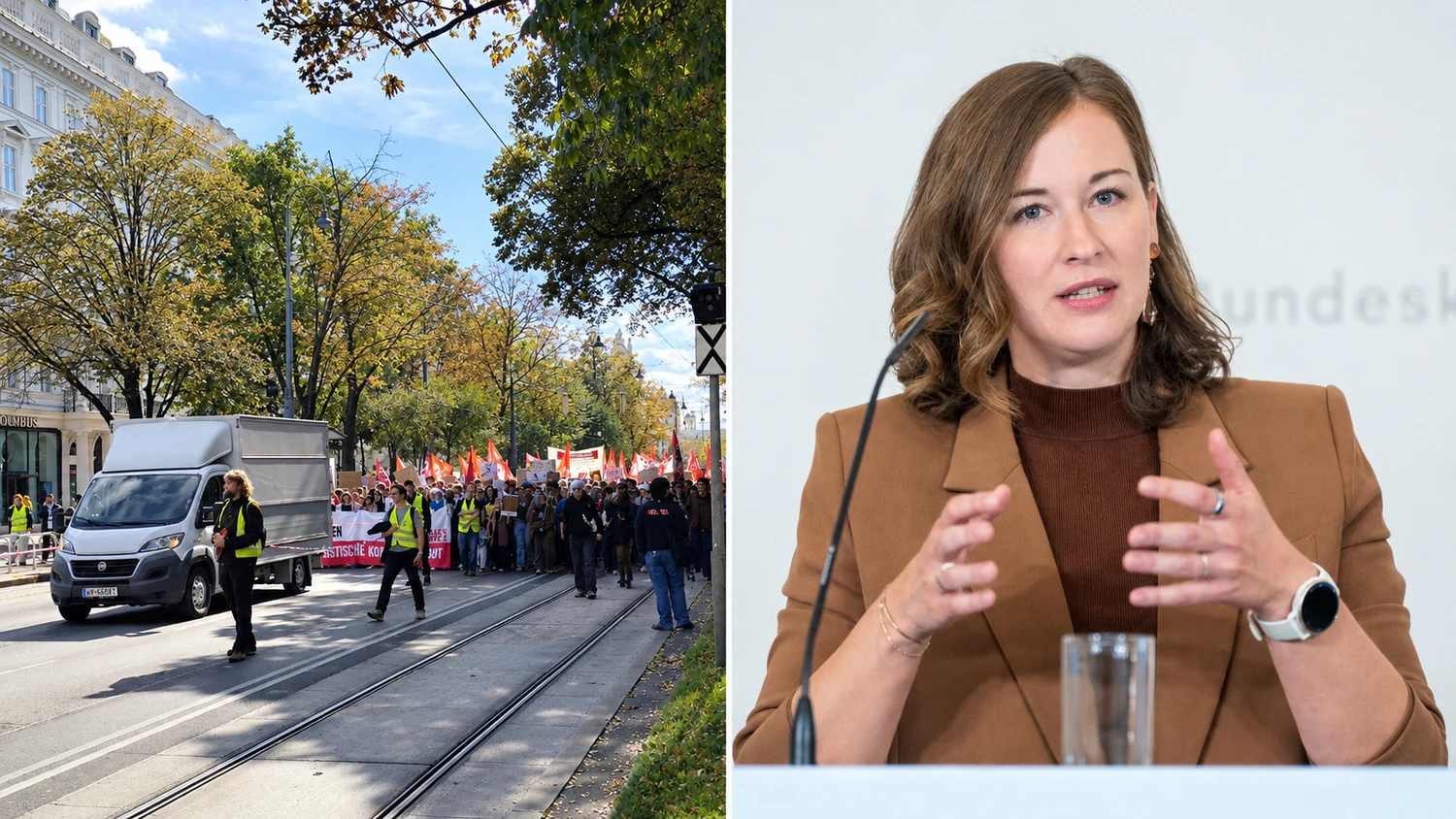 Integrationsministerin Claudia Bauer übte scharfe Kritik.