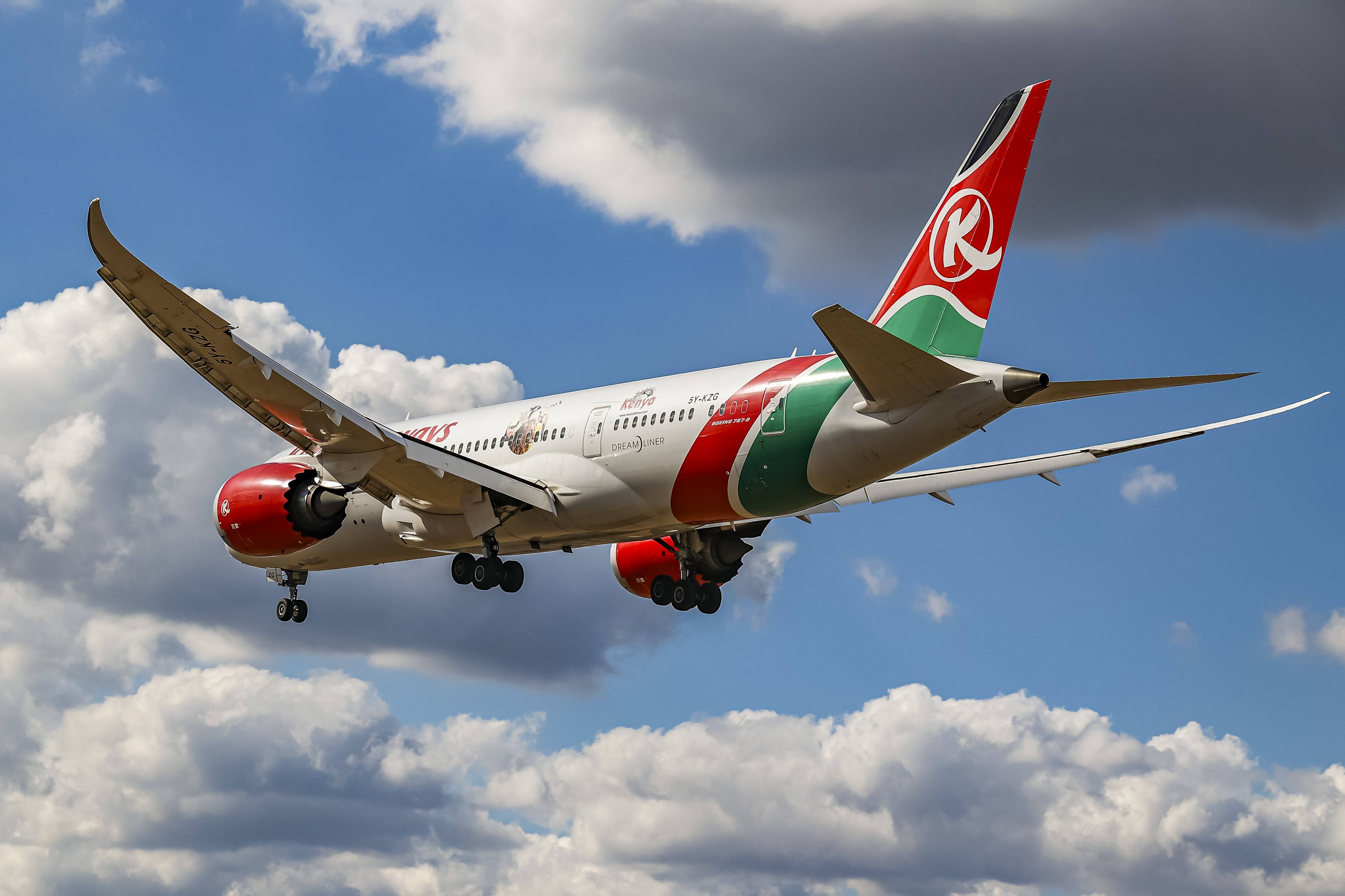 Auf einem Kenya-Airways-Flug kam es zu einem Todesfall.