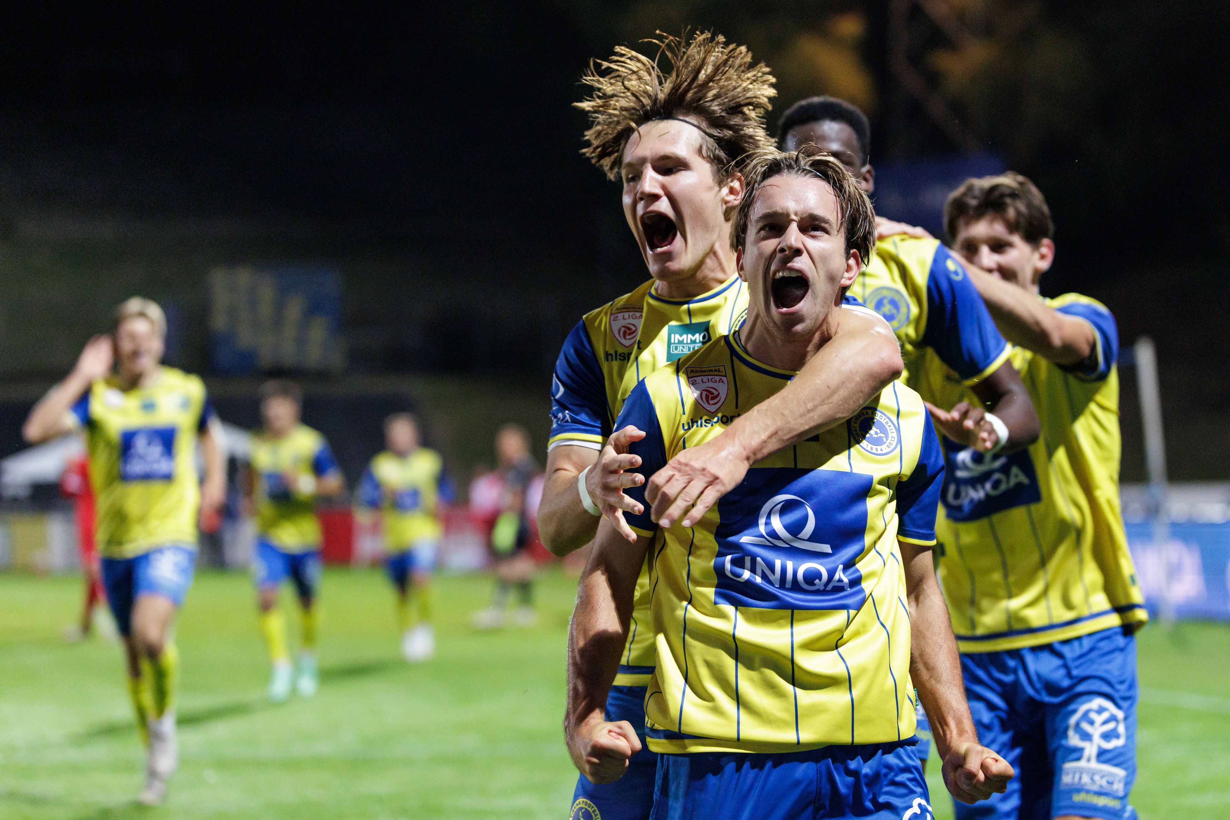 Heute.at - Vienna nützt mit 3:1-Sieg Patzer von Blau-Weiß Linz