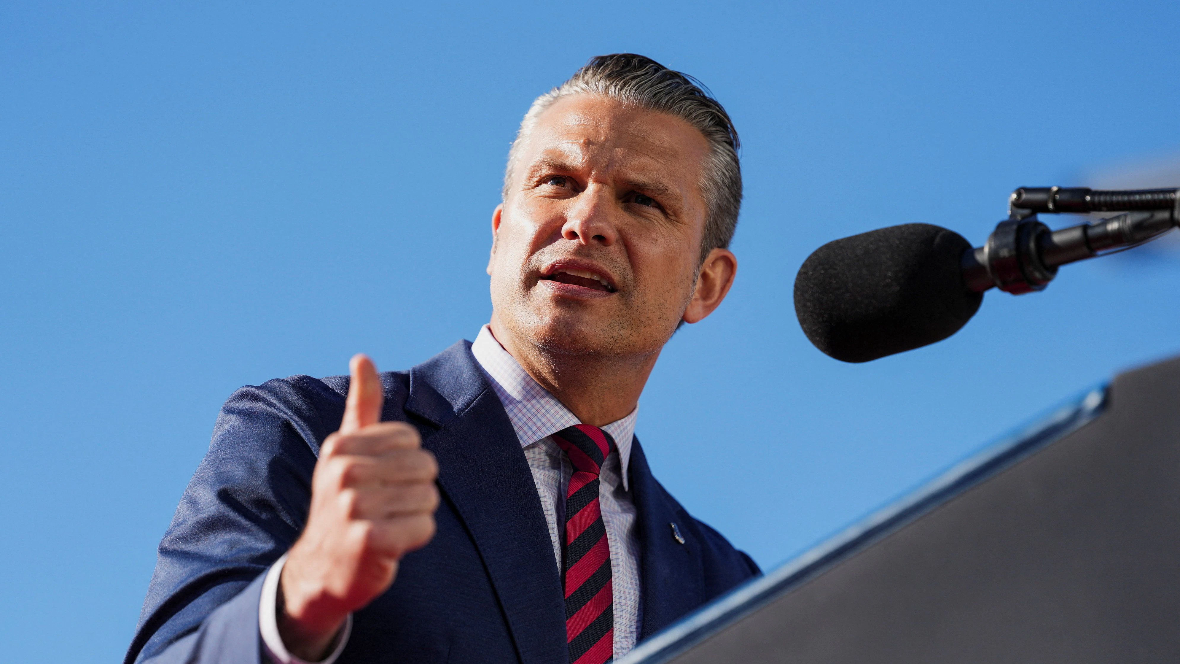 Er soll vor laufender Kamera sterben, so "Kriegsminister" Pete Hegseth