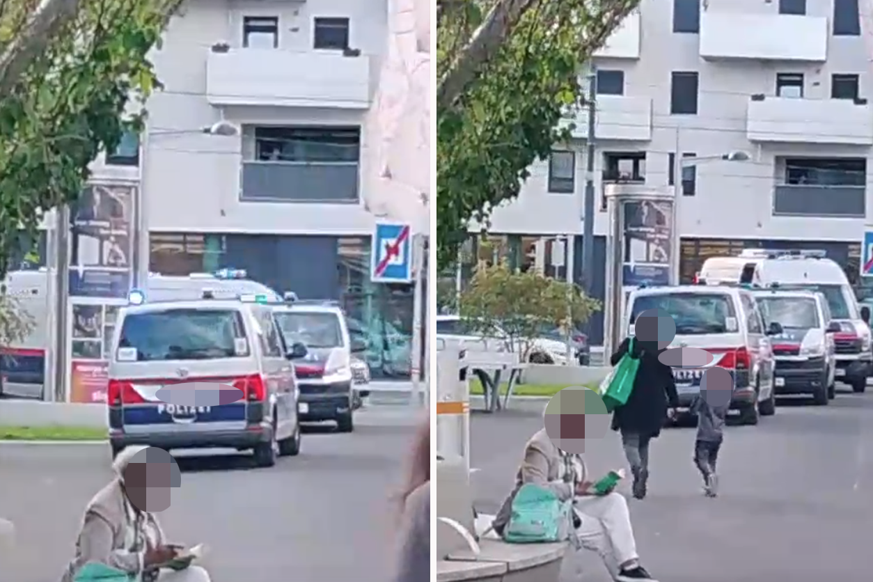 Am Freitag kam es am Columbusplatz zu einem Einsatz der Polizei.