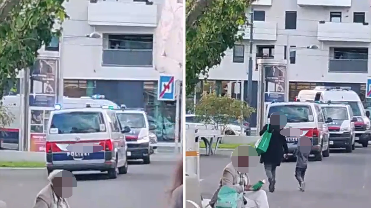 Am Freitag kam es am Columbusplatz zu einem Einsatz der Polizei.