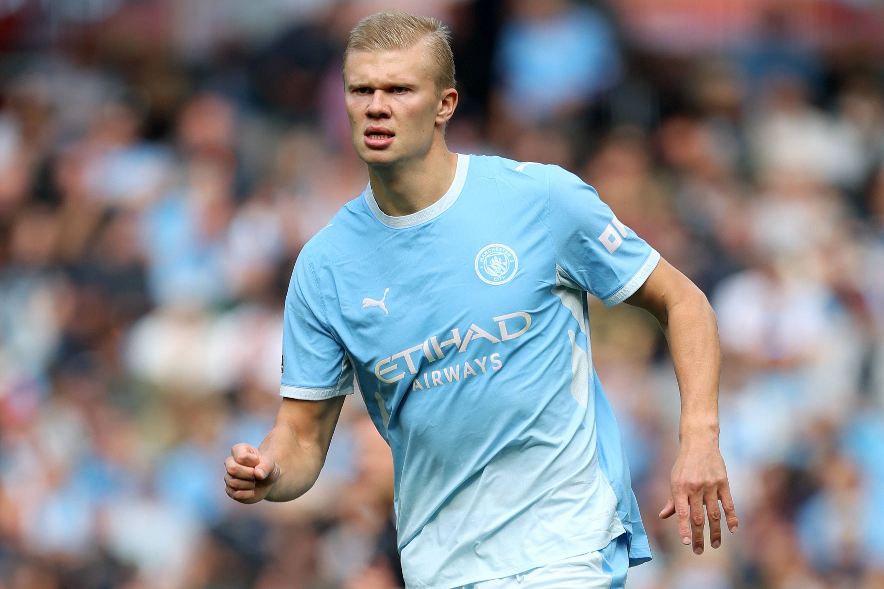 Fußball-Star Erling Haaland. 