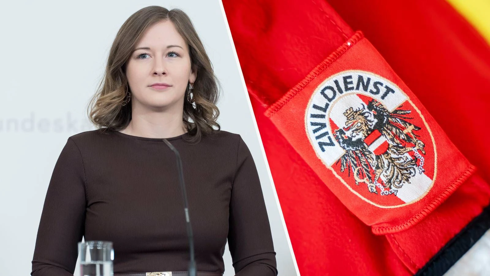 Claudia Bauer, Zivildienst