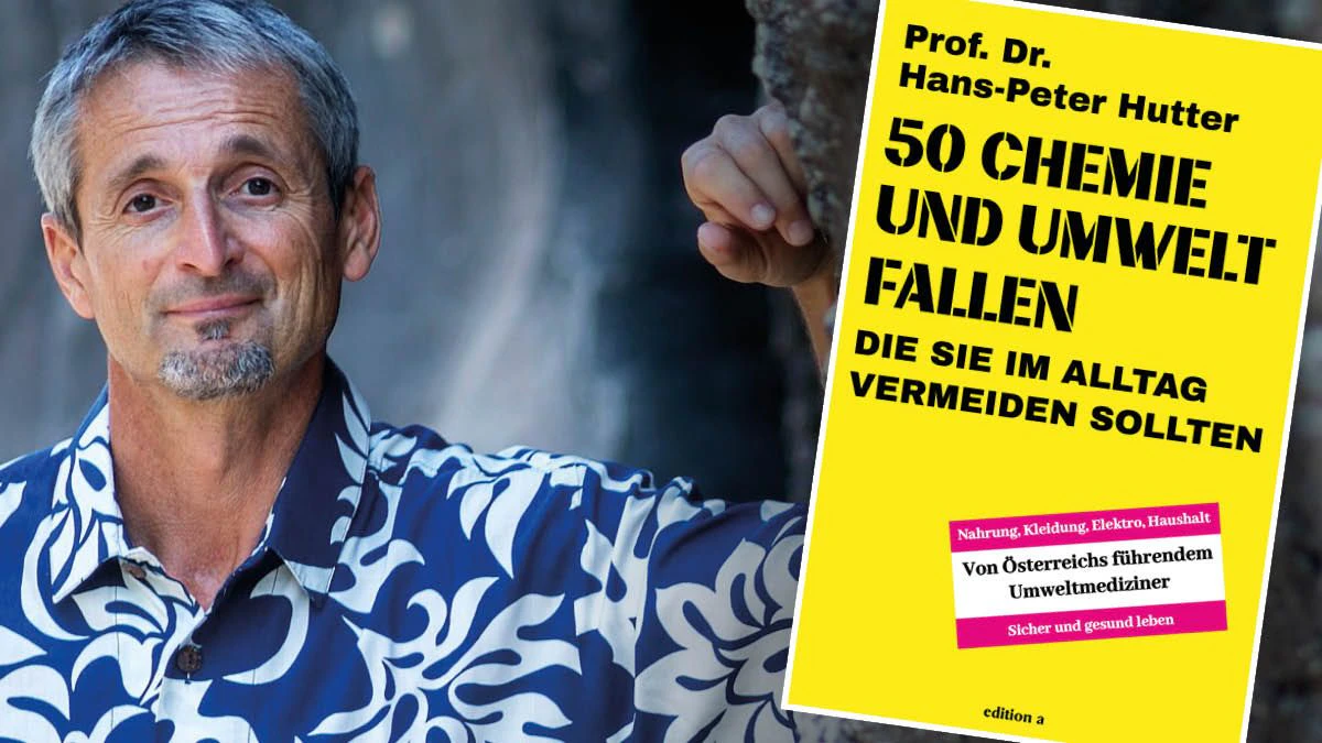 Hans-Peter Hutter mit einem einfachen, aber praktischen Guide für ein gesünderes Leben.