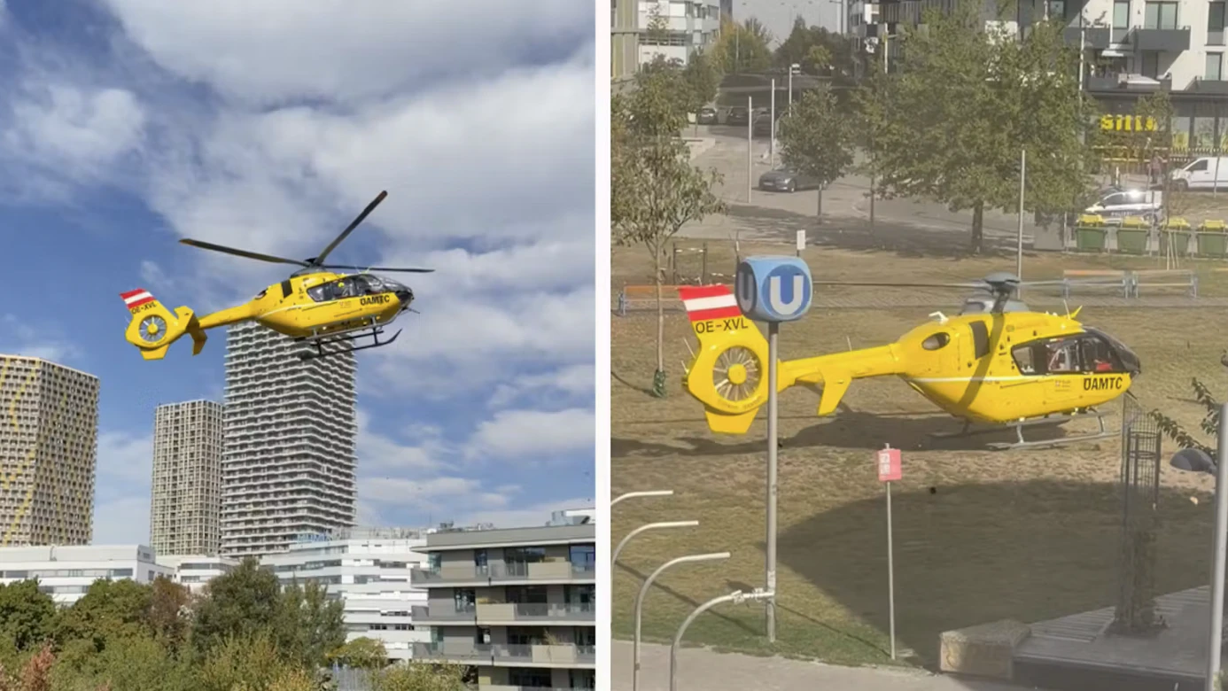 Am Mittwoch rückten die Einsatzkräfte in den Hyblerpark aus.