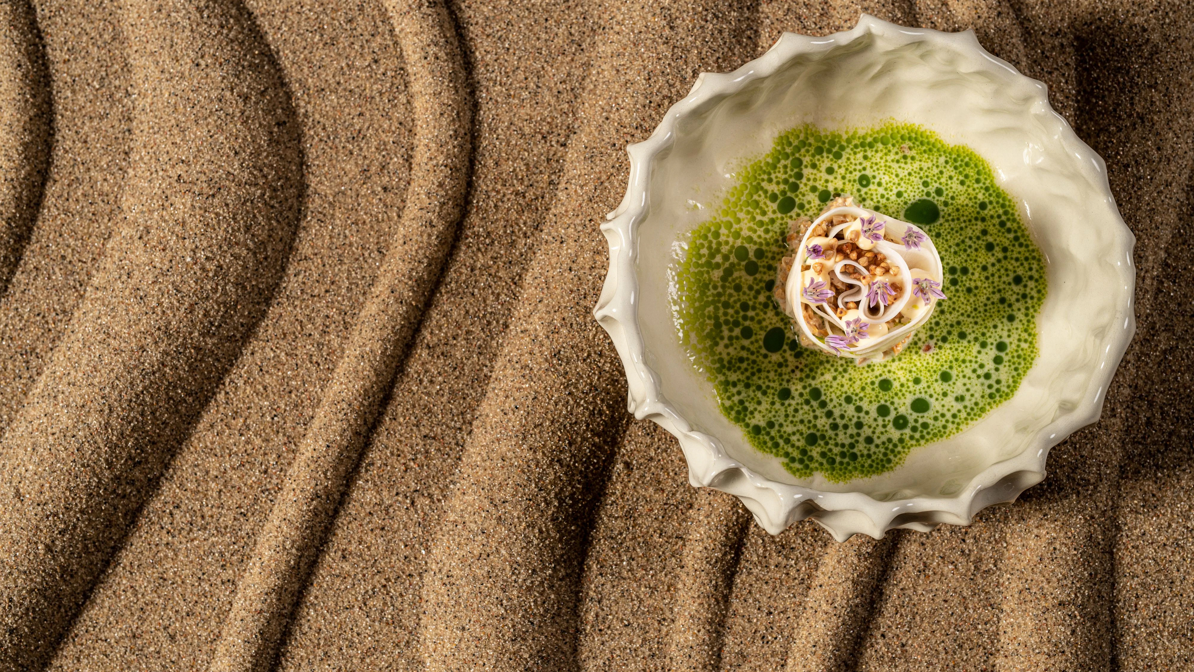 Fine-Dining: Gäste können zwischen einem Überraschungsmenü mit fünf oder sieben Gängen wählen.