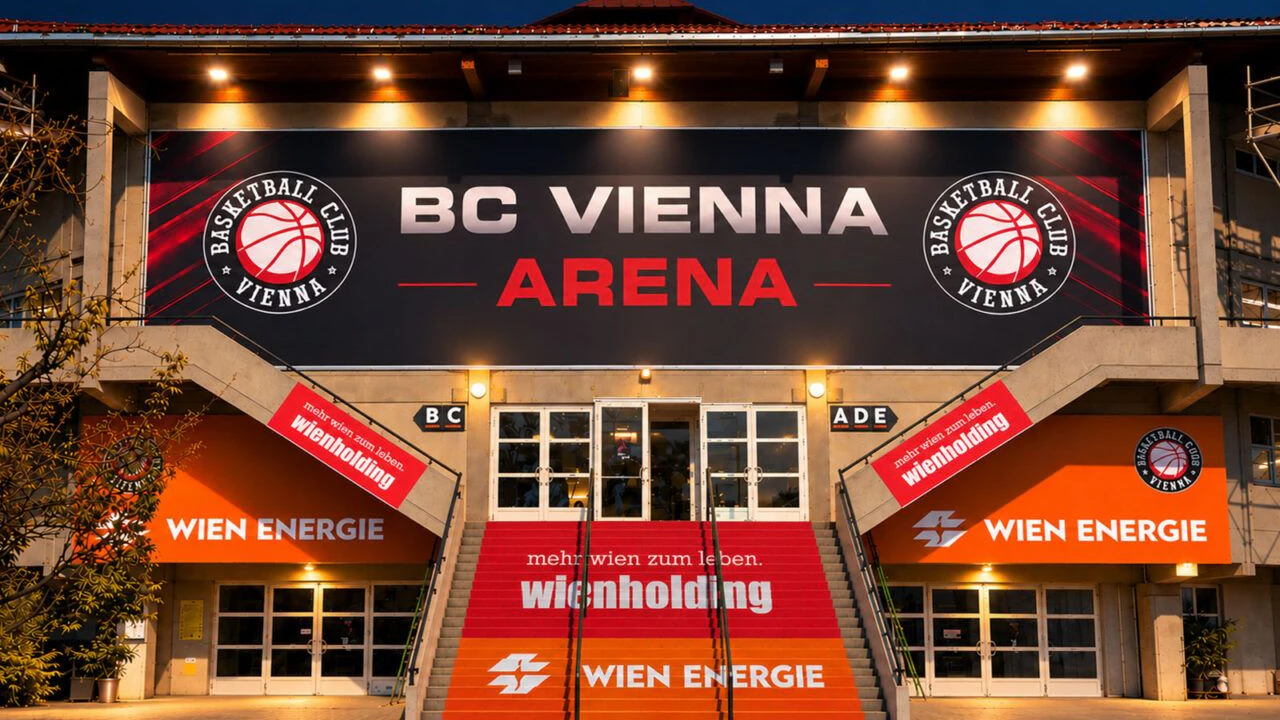 So sill die BC Vienna Arena aussehen.