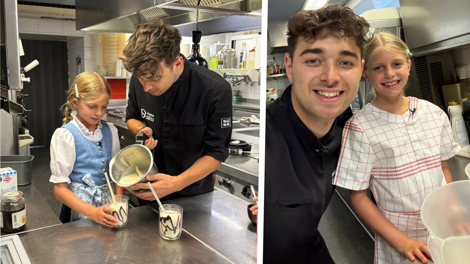 Dominik und Resi kochen gemeinsam Resis Lieblings-Rezepte nach!