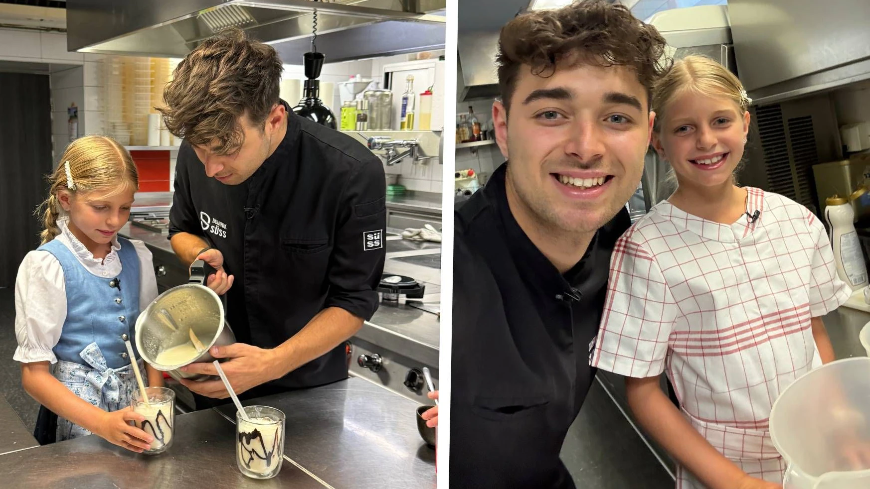 Dominik und Resi kochen gemeinsam Resis Lieblings-Rezepte nach!