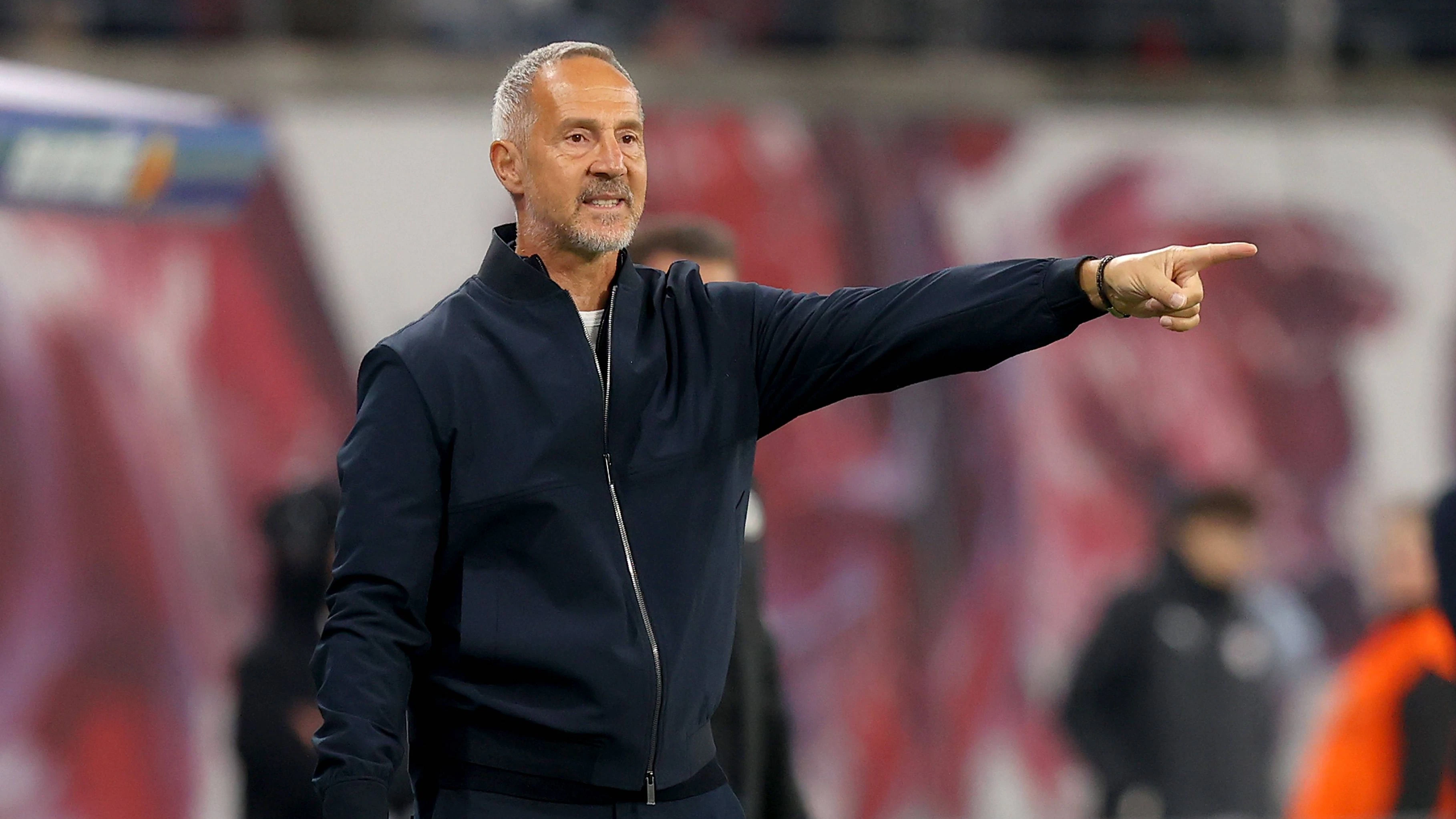Eintracht-Frankfurt-Trainer Adi Hütter. 