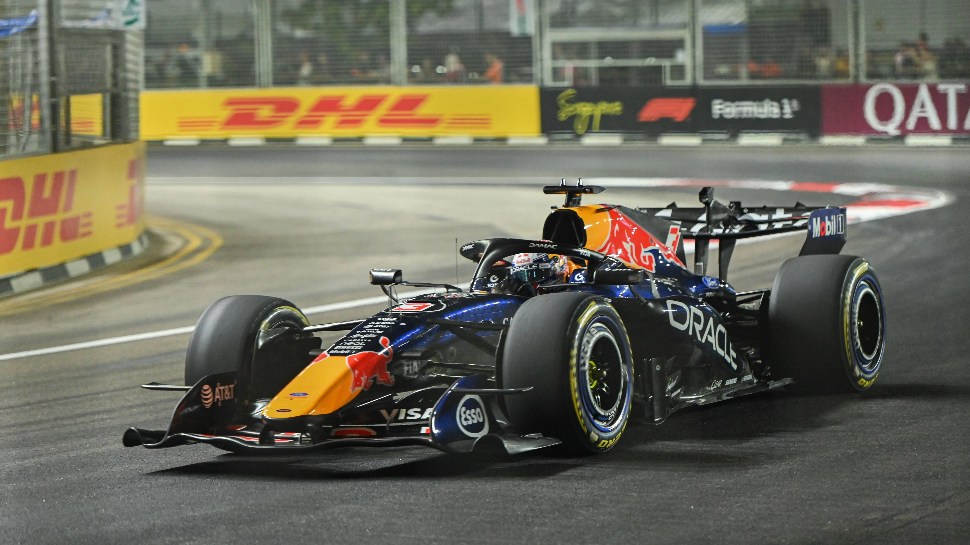 F1 Grand Prix Of Singapore - Practice & Sprint Qualifying Max Verstappen Red Bull Racing drives during Sprint qualifying for the Formula 1 Singapore Airlines Singapore Grand Prix at the Marina Bay Street Circuit in Singapore, on October 9, 2026. Singapore Singapore PUBLICATIONxNOTxINxFRA Copyright: xRanjithxKumarx originalFilename:kumar-singapor261009_npos9.jpg