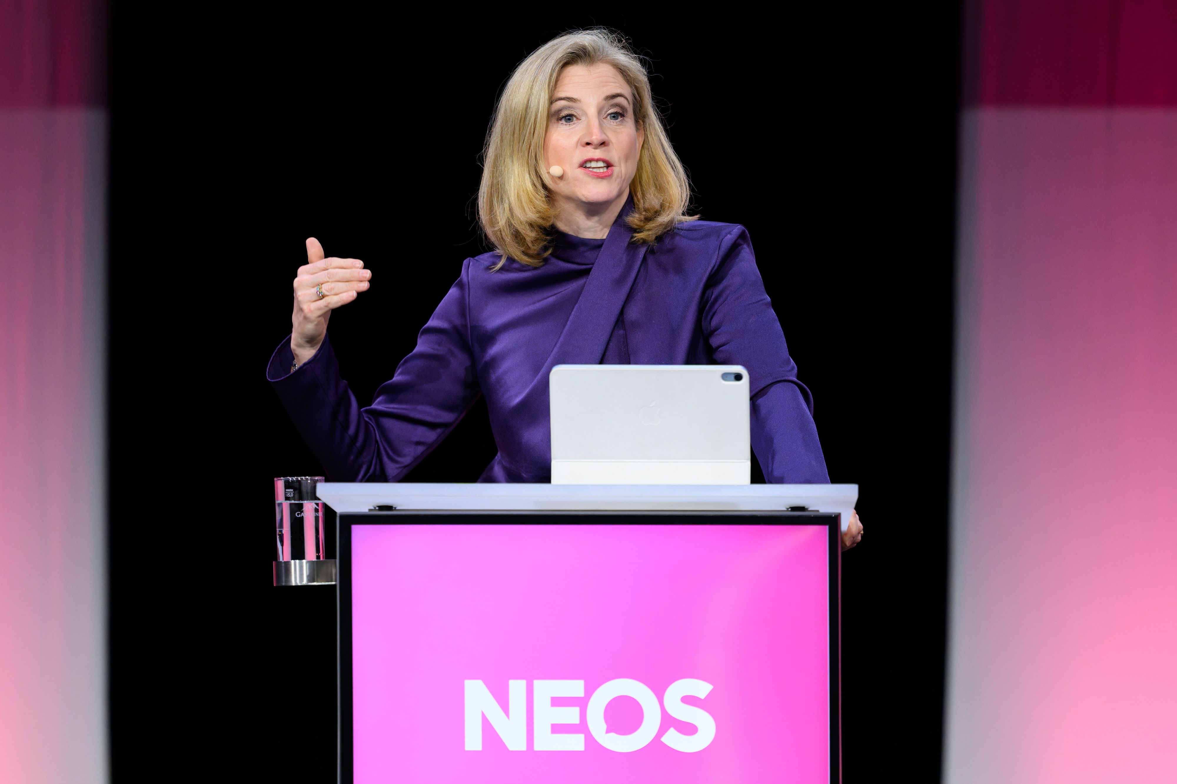 NEOS-Chefin Beate Meinl-Reisinger fordert eine EU-Armee.