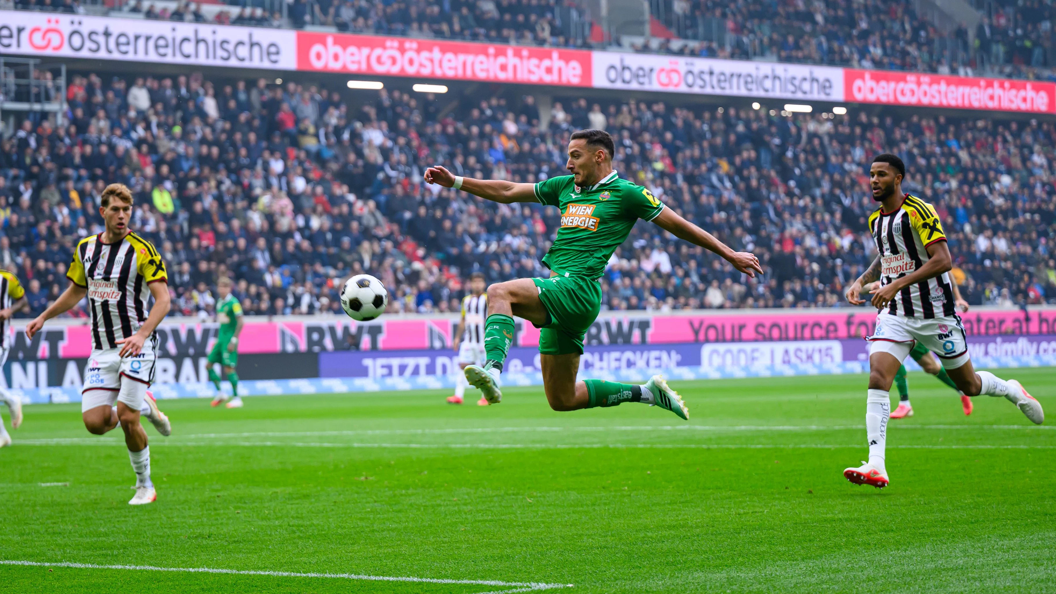 Heute.at - Rapid dominiert beim LASK und siegt im Topspiel 2:0