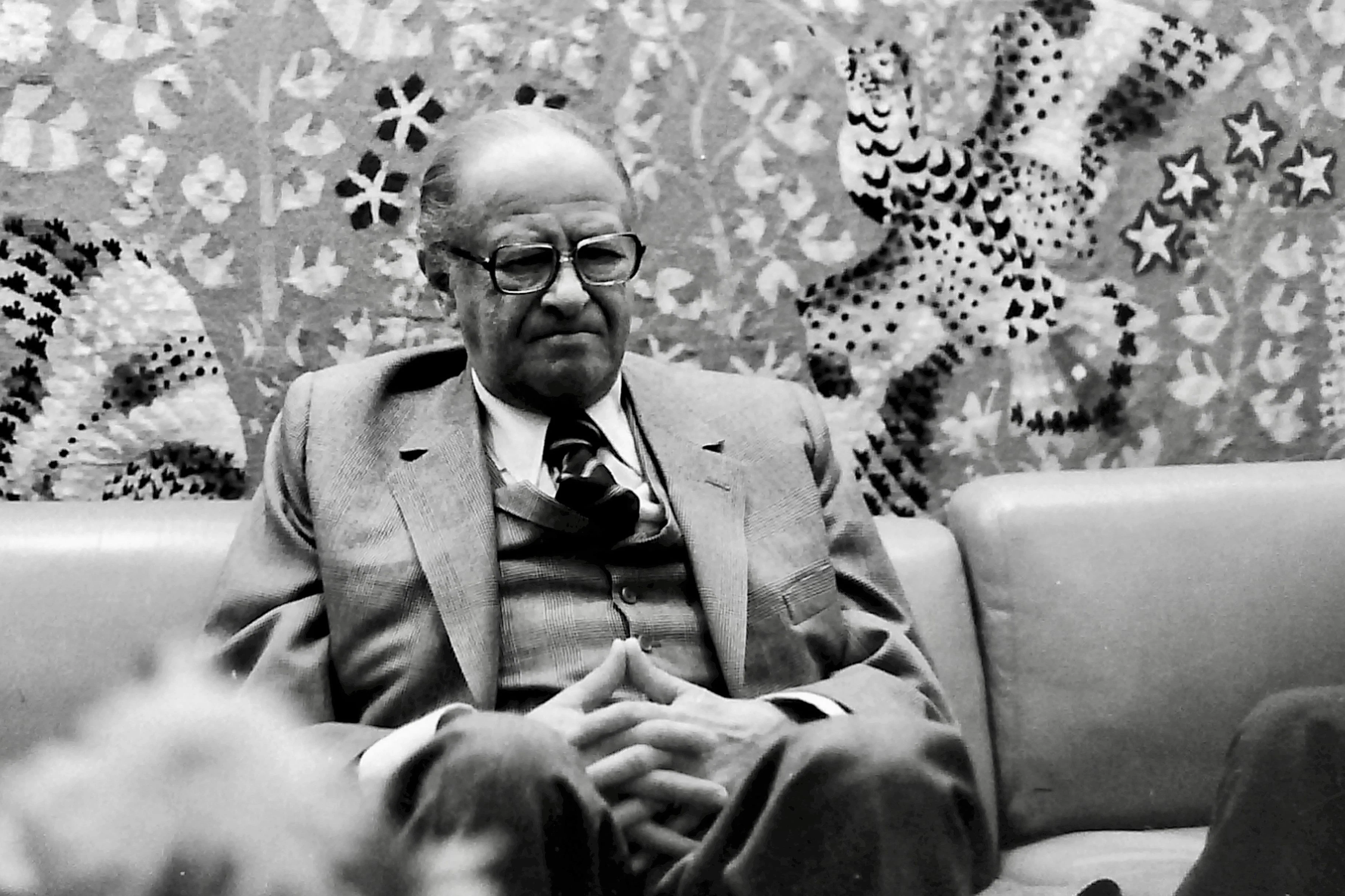 Erregte mit seinem Engagement in der Palästinenserfrage das Interesse der "NYT": Bundeskanzler Bruno Kreisky 1981 in New York