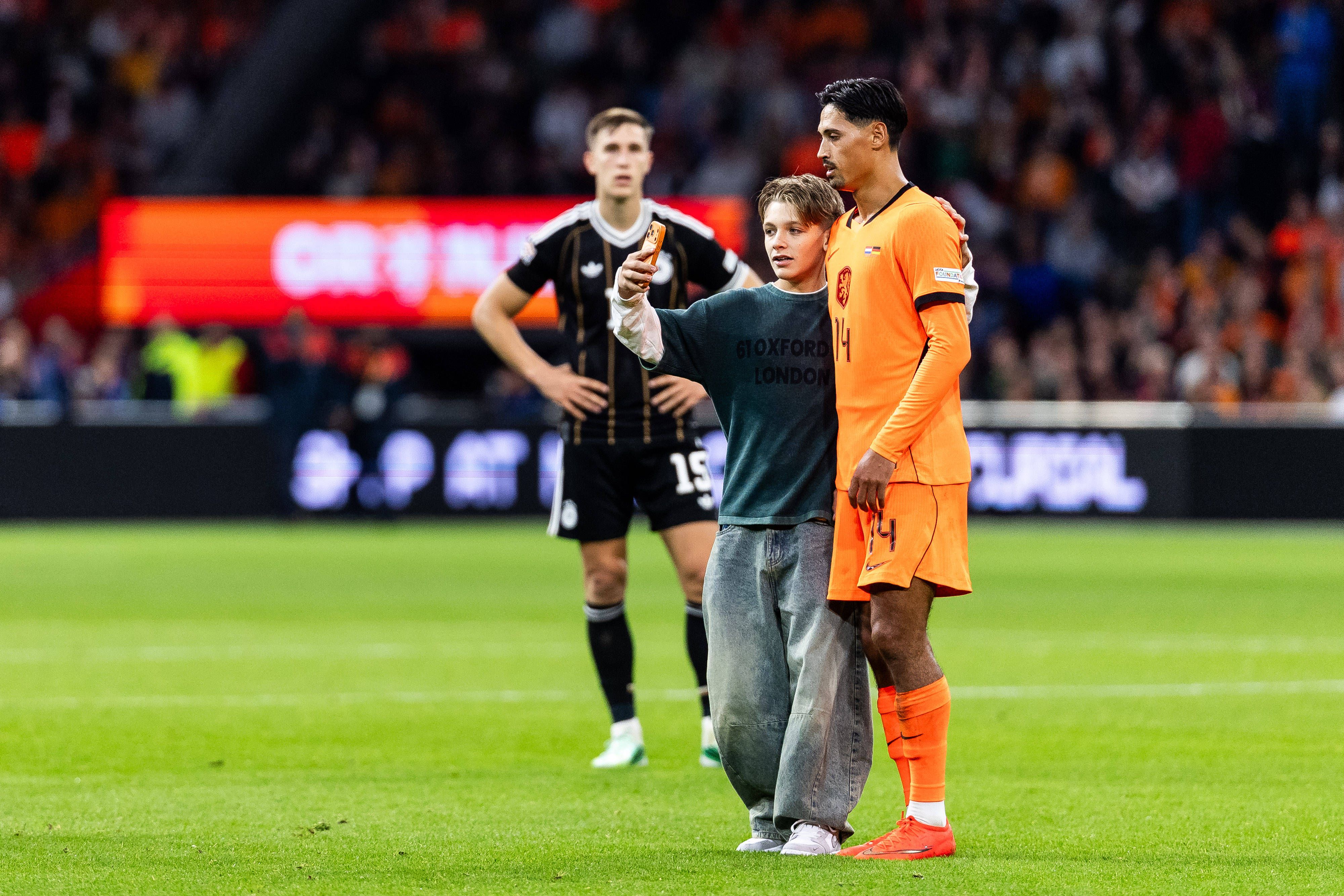Selfie mit Oranje-Star Reijnders