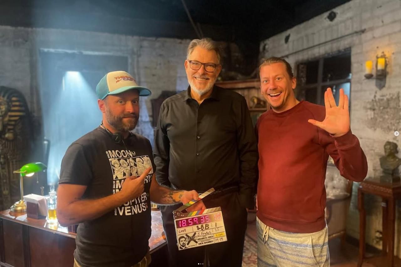 (v.l.) Showrunner Holger Frick, 