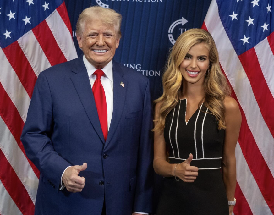 <strong>Katie Zacharia</strong> ist die neue Pressesprecherin von <strong>Donald Trump</strong>: 