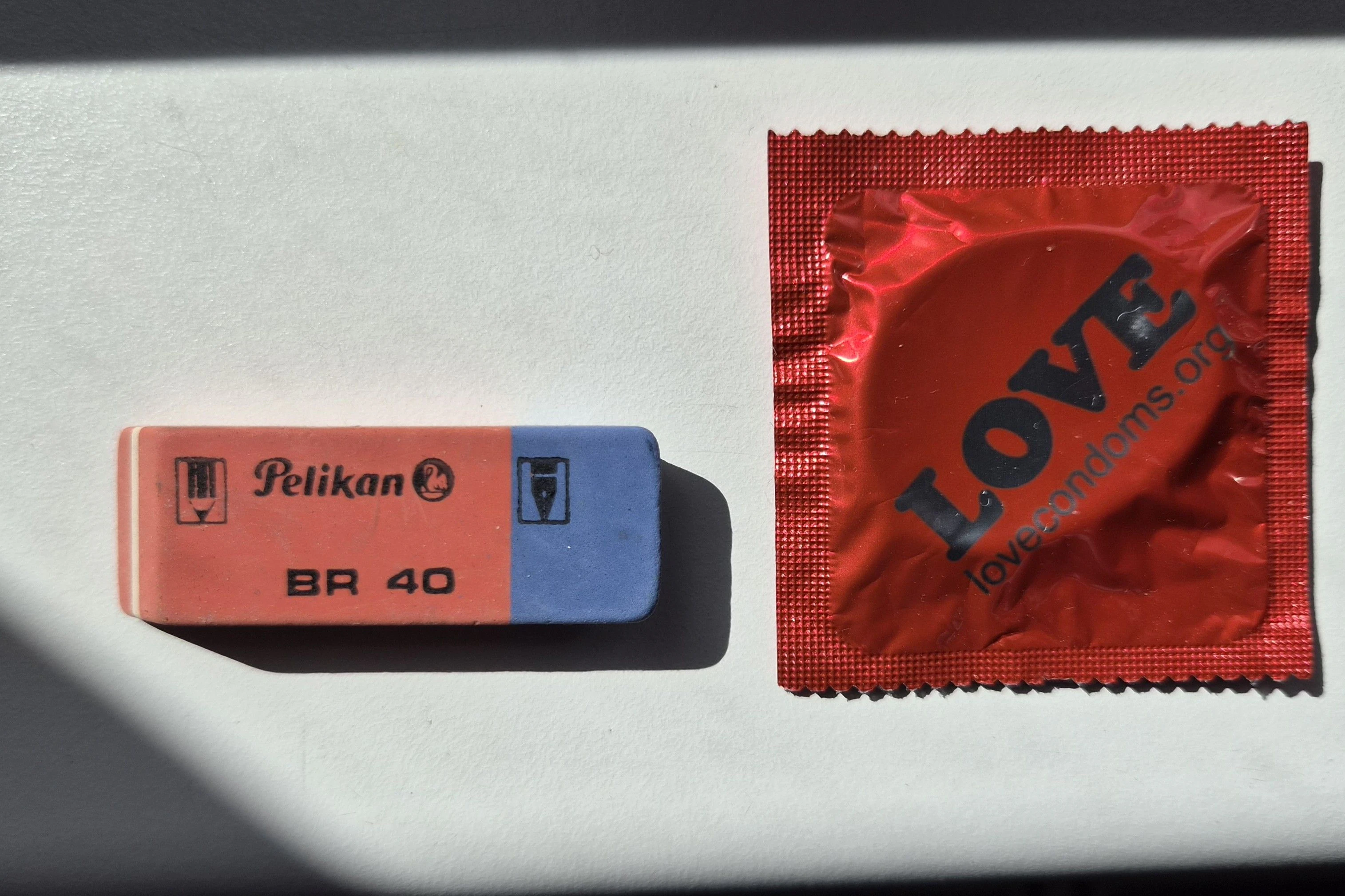 Nur einer dieser Gegenstände ist für die Amerikaner ein "Rubber" …