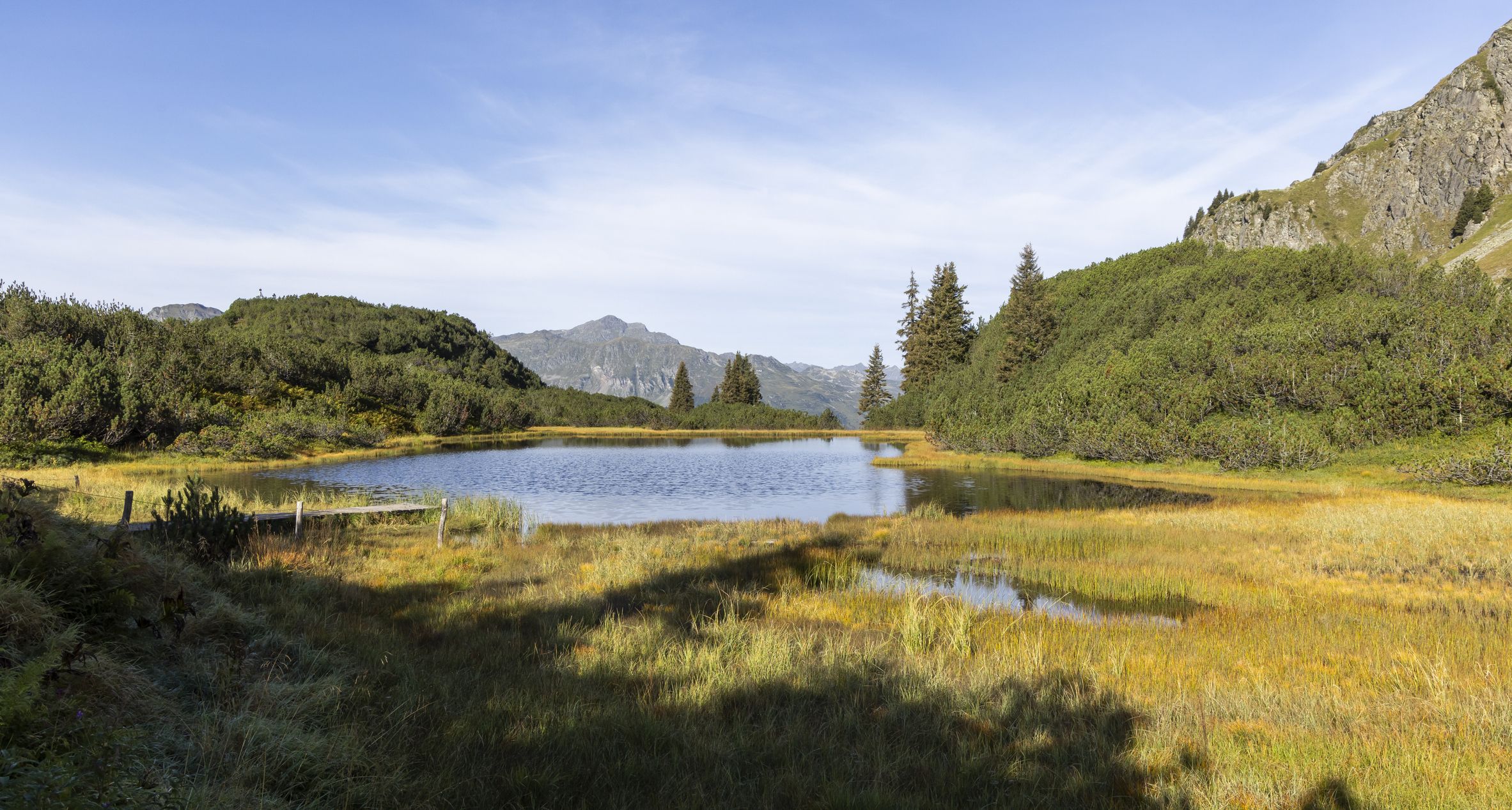 Wiegensee am Gaschurn im Montafon.