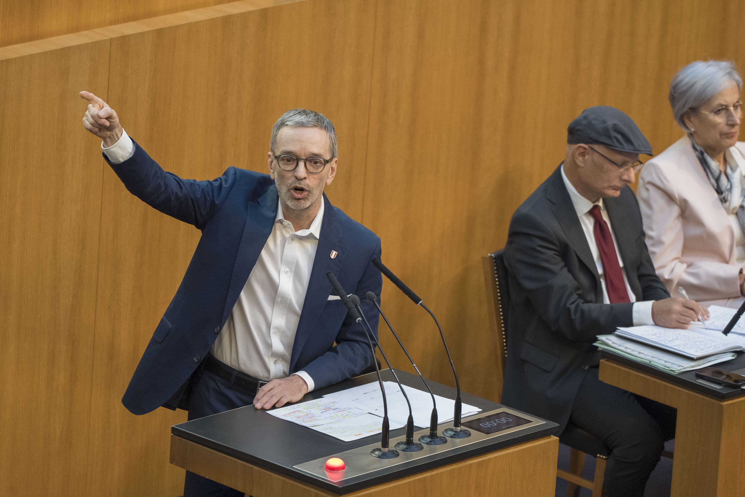 FPÖ-Klubobmann Herbert Kickl