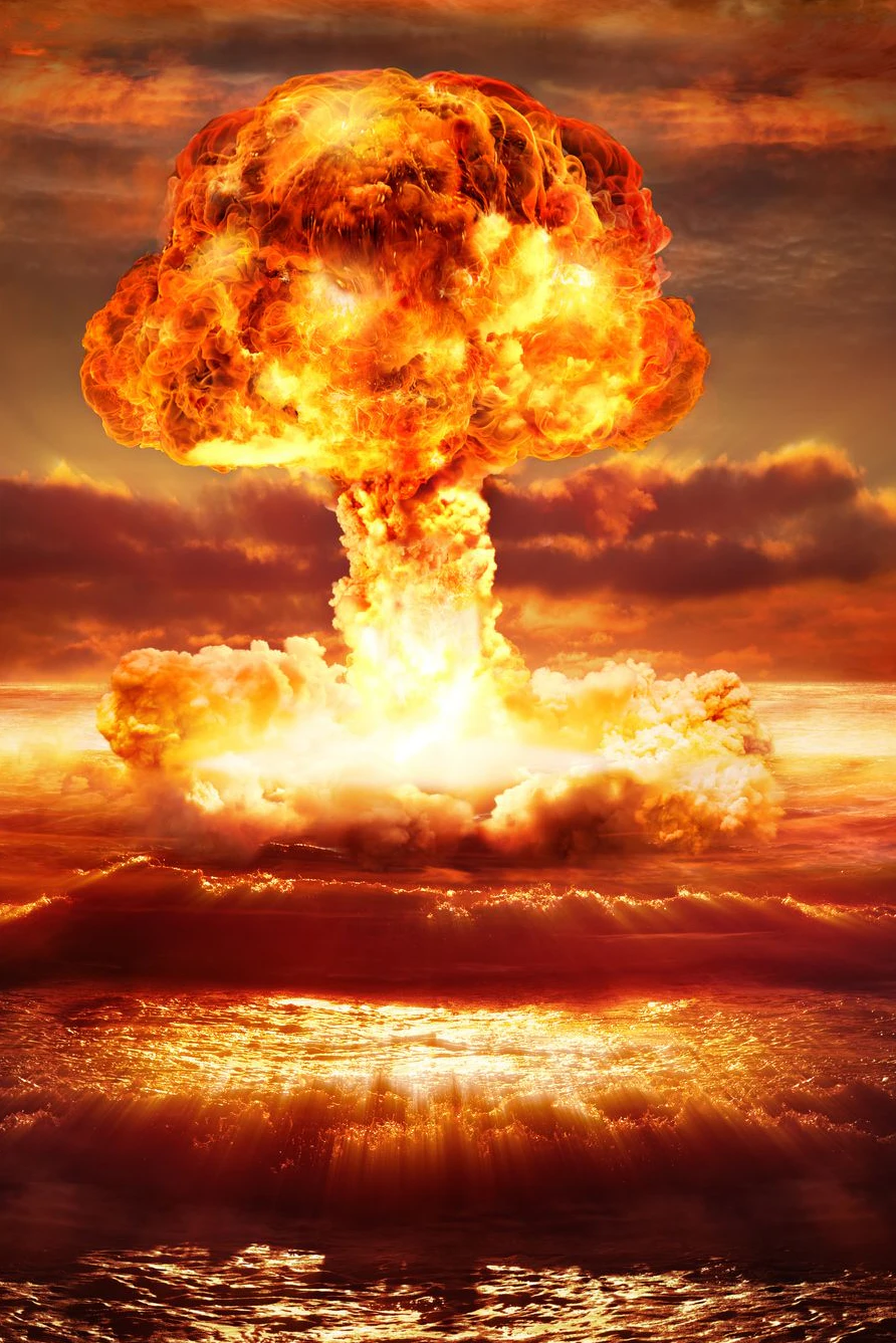 Nach wie vor die größte Bedrohung für die Menschheit: Ein Atomkrieg und die drauffolgende Hungersnot durch Ernteausfälle