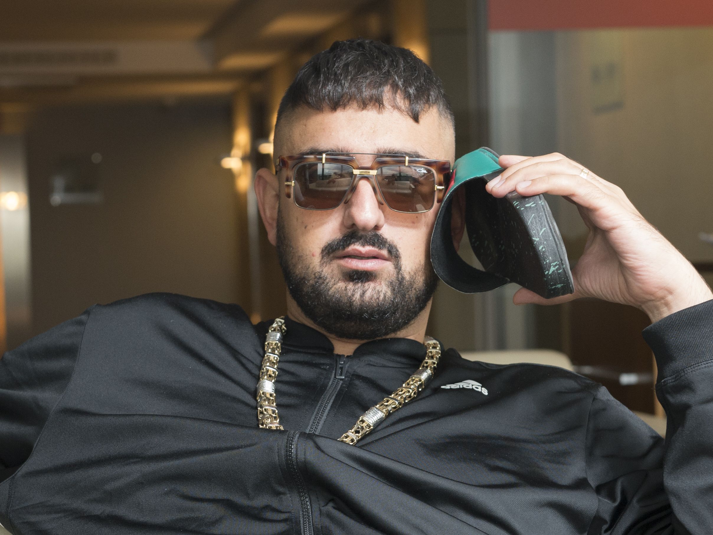  Rapper Haftbefehl muss seine nächsten Konzerte absagen.