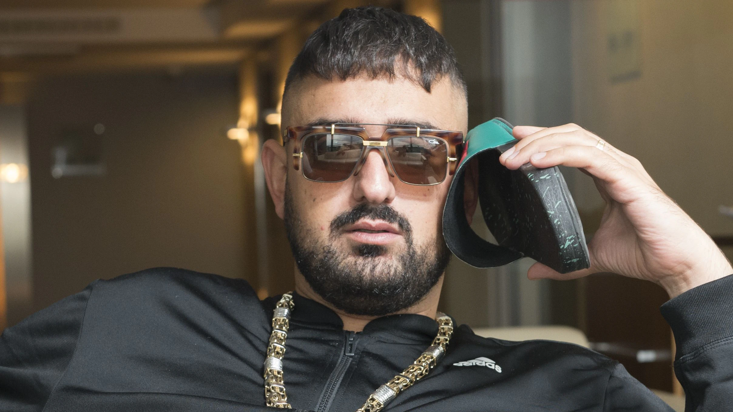  Rapper Haftbefehl muss seine nächsten Konzerte absagen.