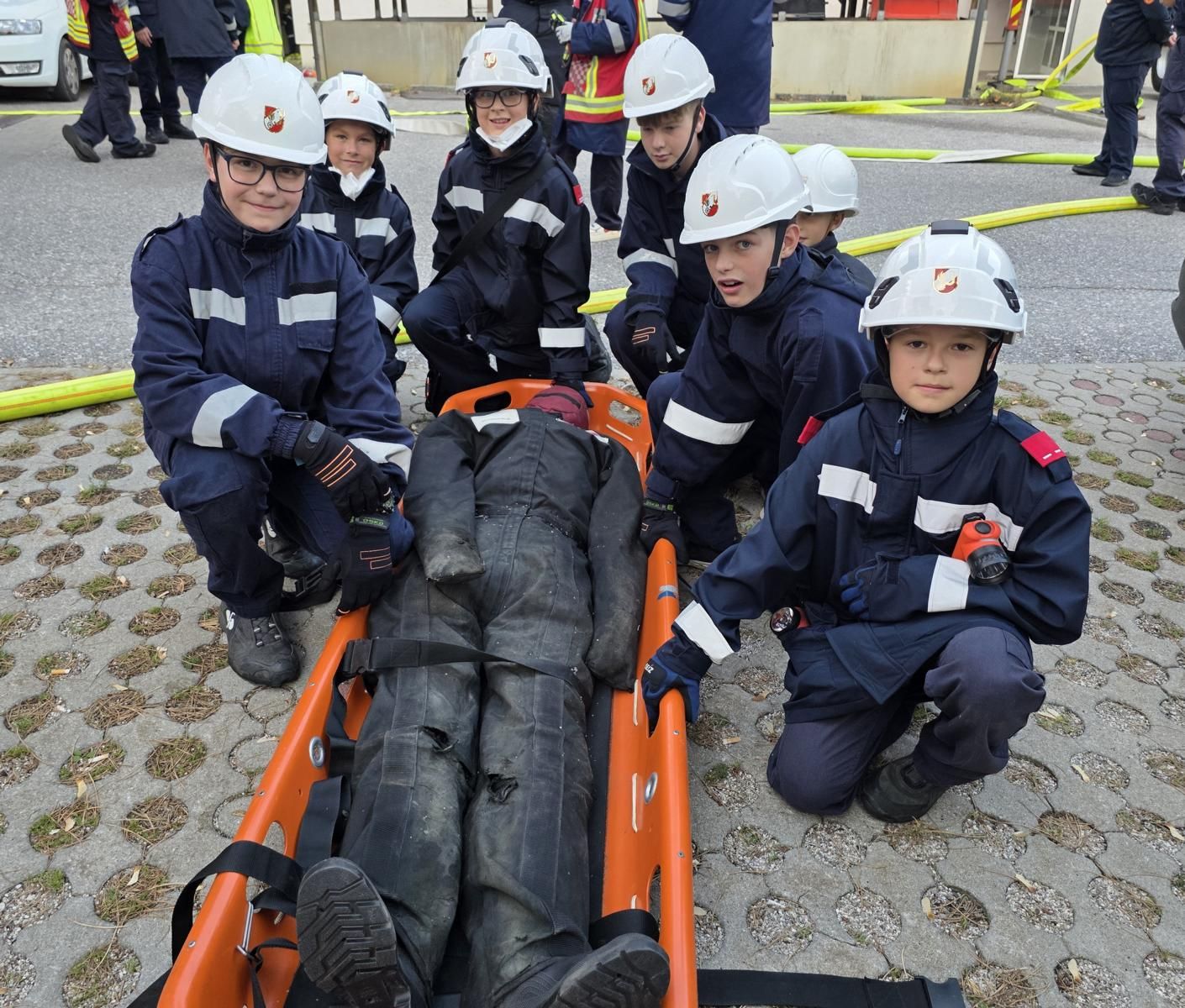 Für die Feuerwehrjugend des Abschnitts Amstetten-Stadt wurde es richtig ernst.